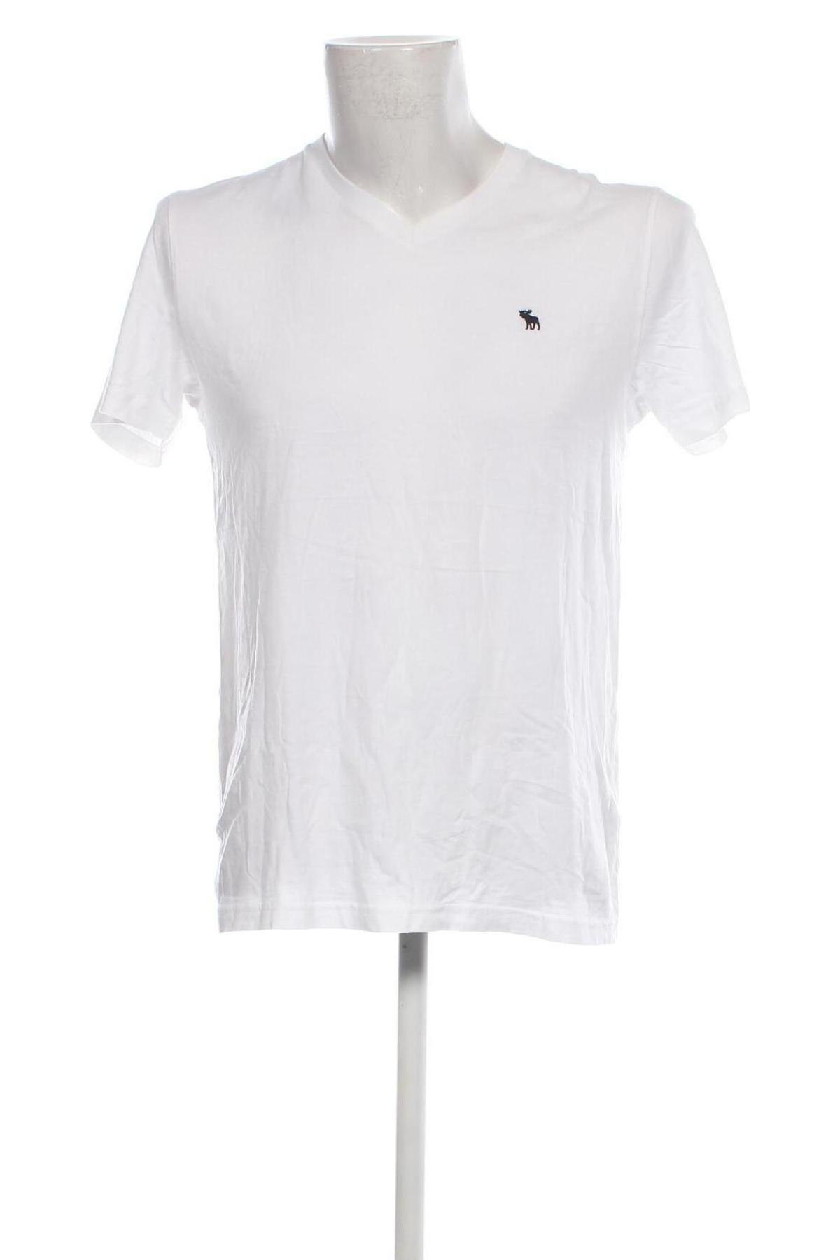 Мъжка тениска Abercrombie & Fitch, Размер M, Цвят Бял, Цена 53,20 лв.