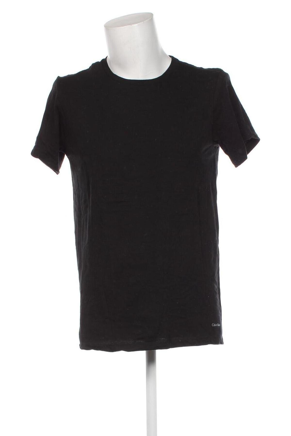 Herren T-Shirt Calvin Klein, Größe M, Farbe Schwarz, Preis 33,74 €