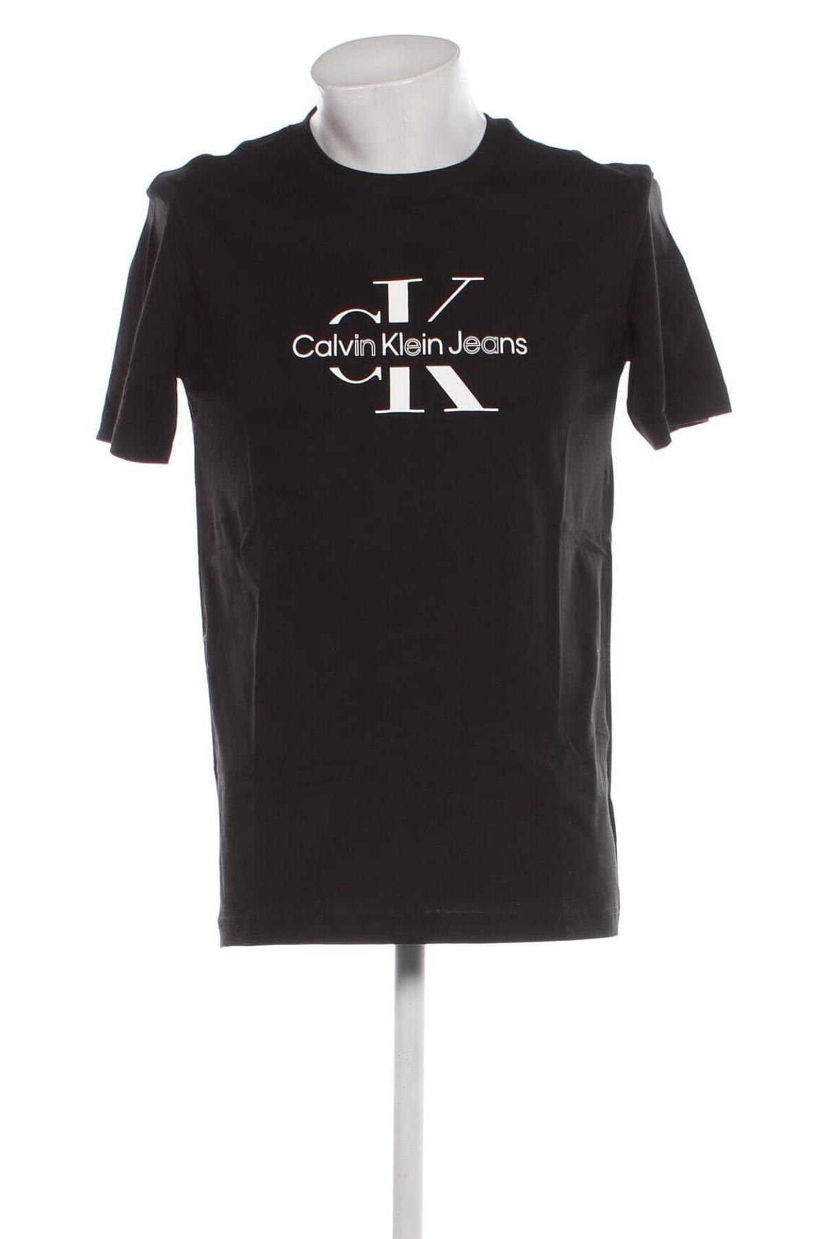 Herren T-Shirt Calvin Klein Jeans, Größe M, Farbe Schwarz, Preis € 39,69