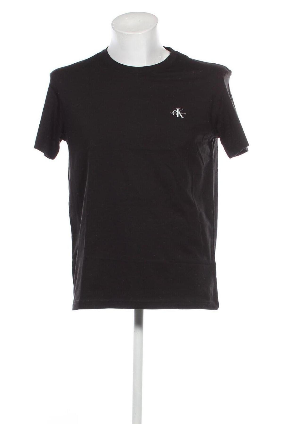 Ανδρικό t-shirt Calvin Klein Jeans, Μέγεθος M, Χρώμα Μαύρο, Τιμή 39,69 €