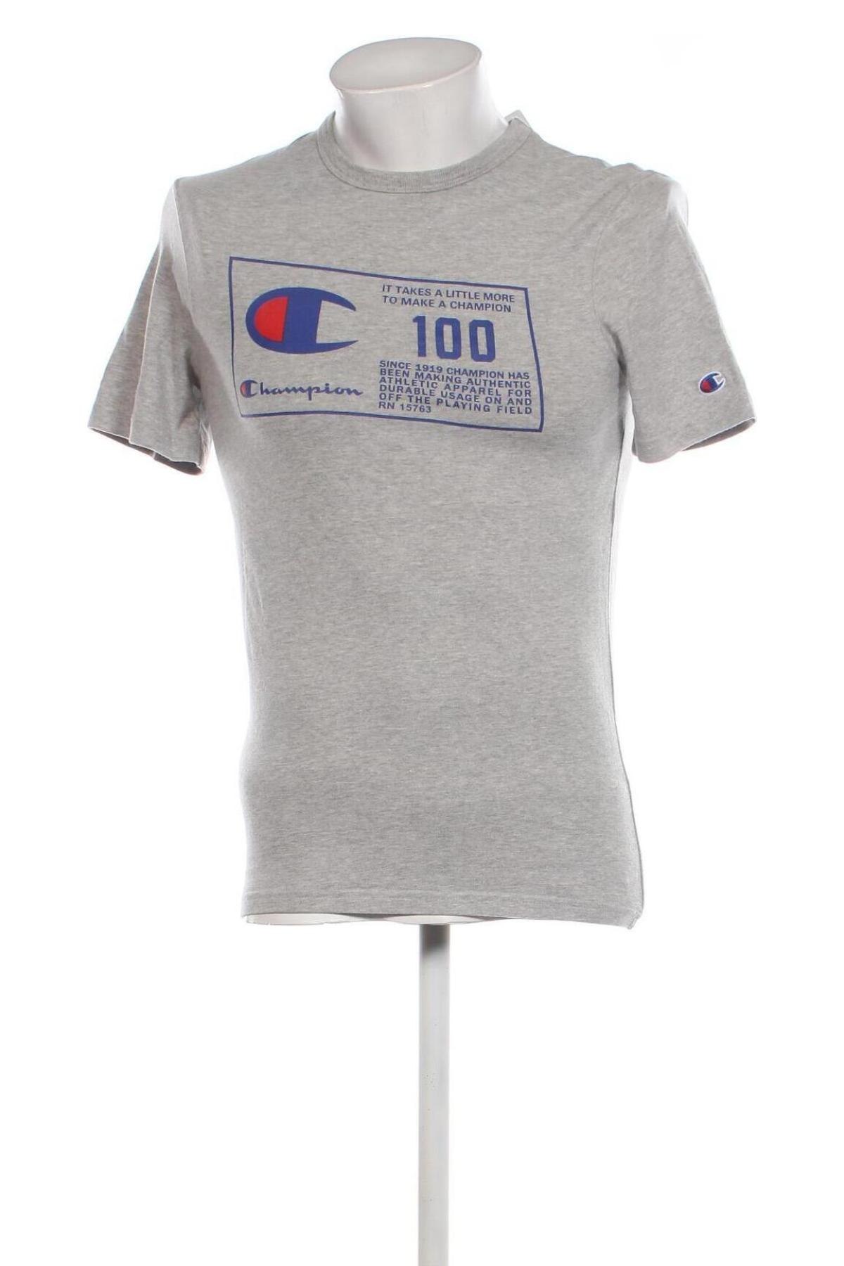 Herren T-Shirt Champion, Größe S, Farbe Grau, Preis € 8,18