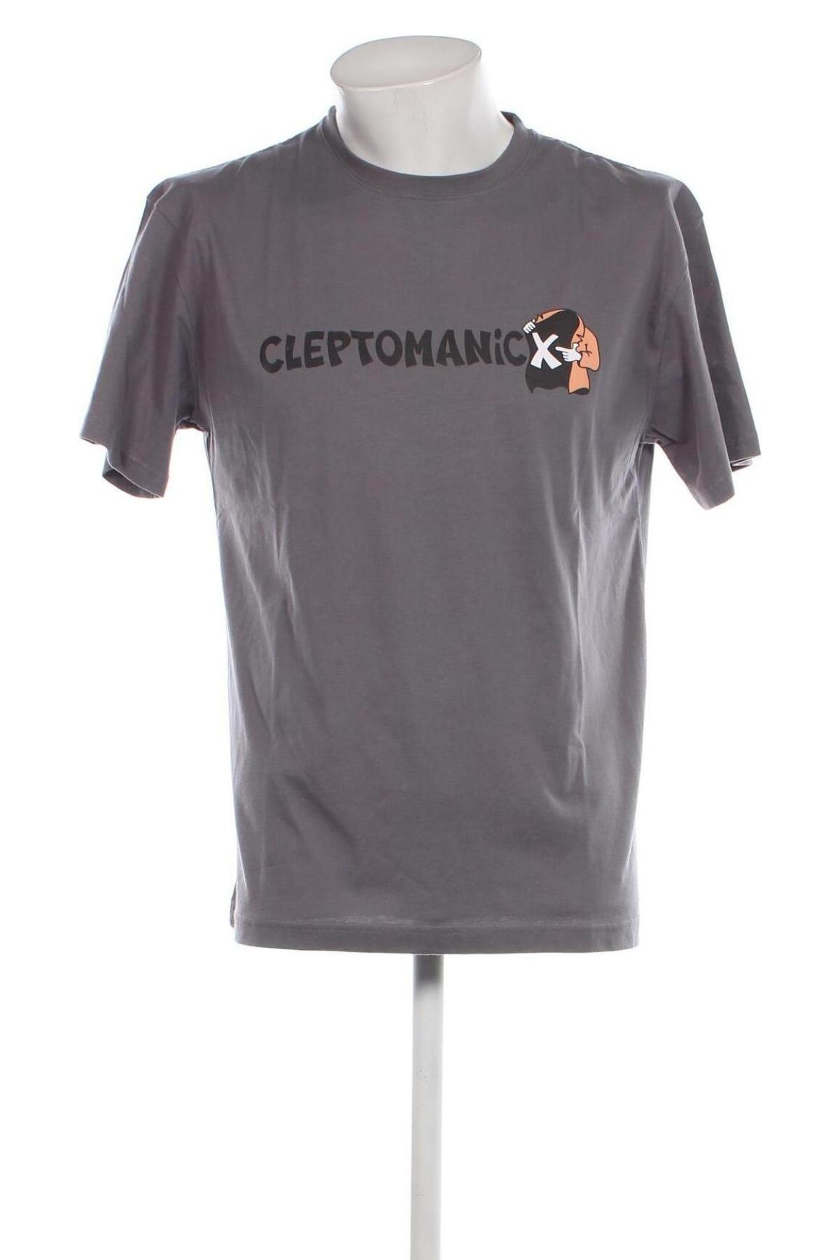 Ανδρικό t-shirt Cleptomanicx, Μέγεθος M, Χρώμα Γκρί, Τιμή 27,43 €