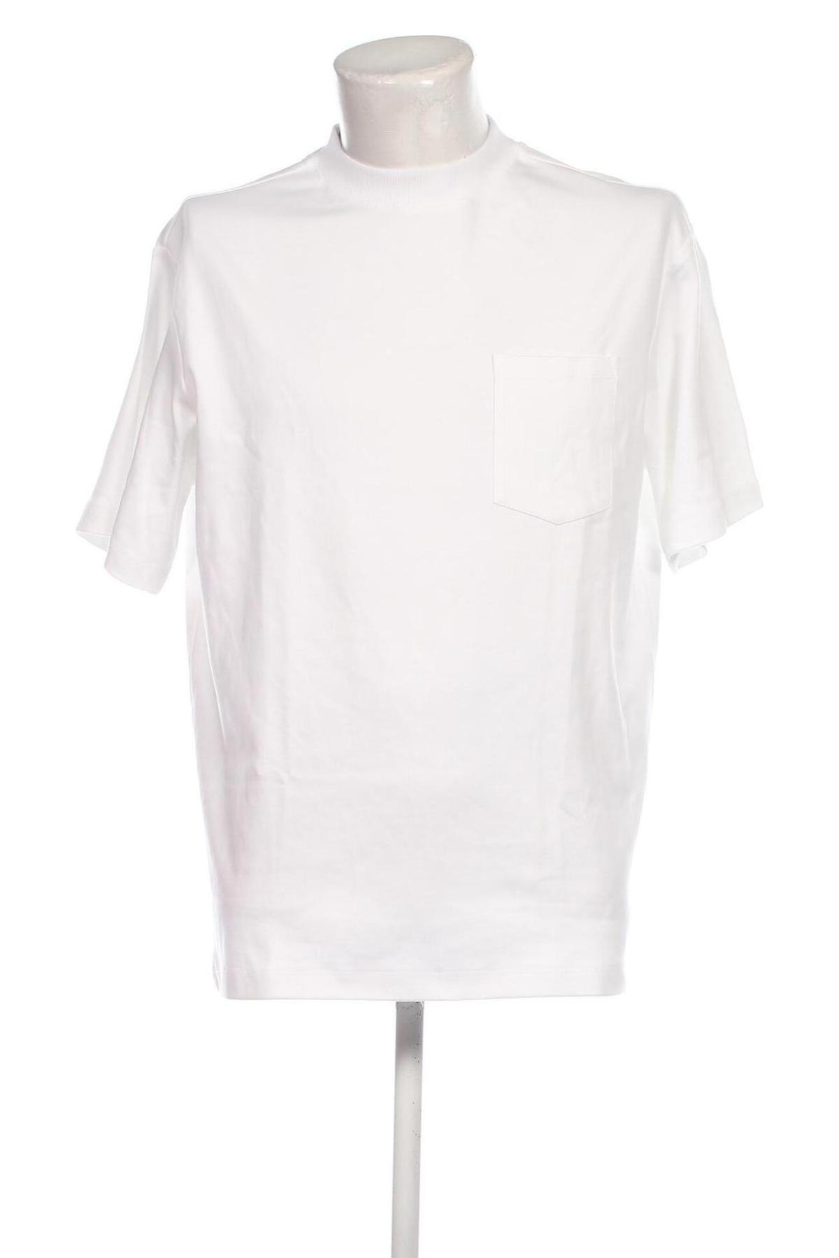Ανδρικό t-shirt Dan Fox X About You, Μέγεθος L, Χρώμα Λευκό, Τιμή 15,98 €