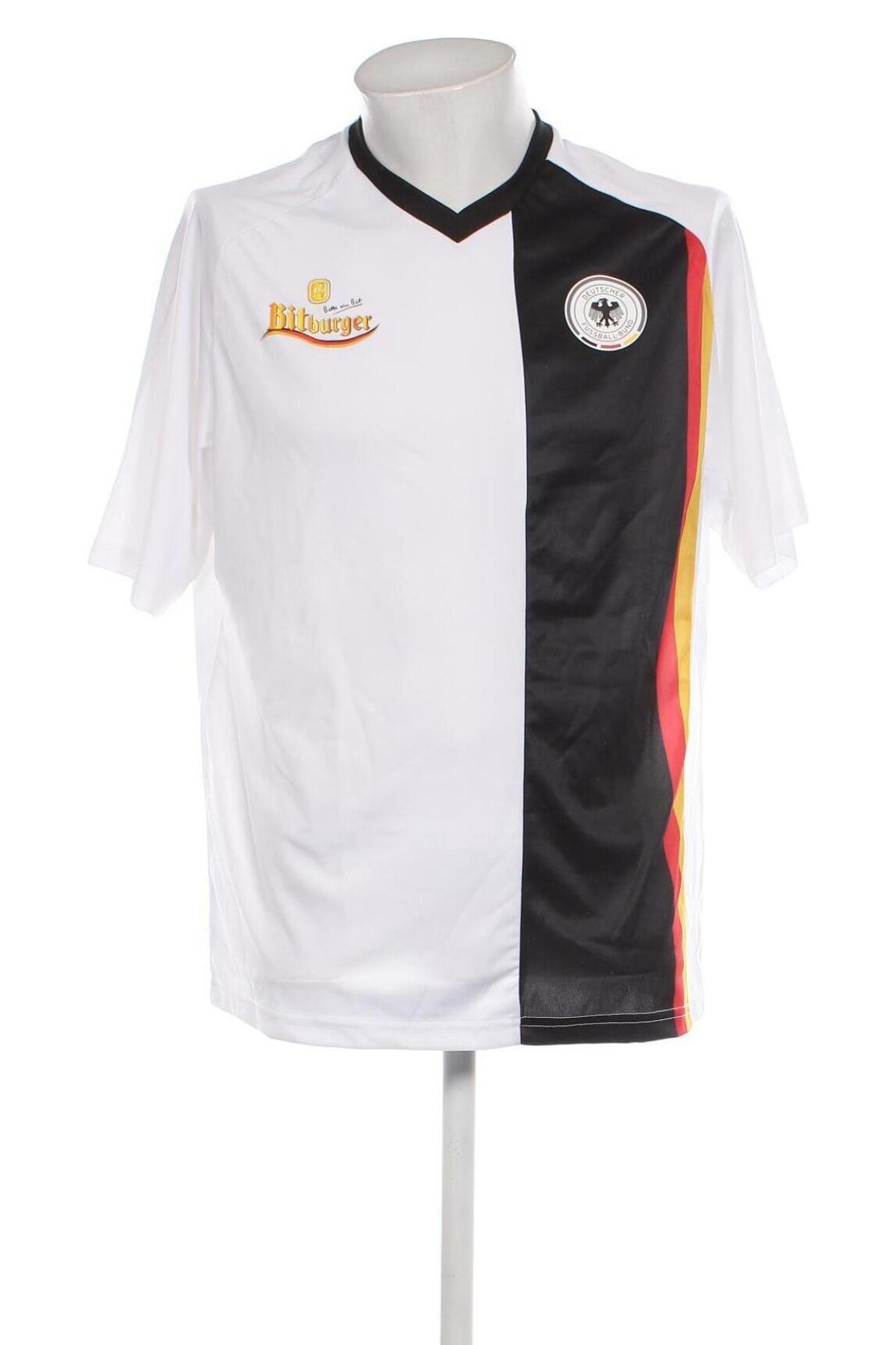 Ανδρικό t-shirt Dfb, Μέγεθος L, Χρώμα Λευκό, Τιμή 8,04 €