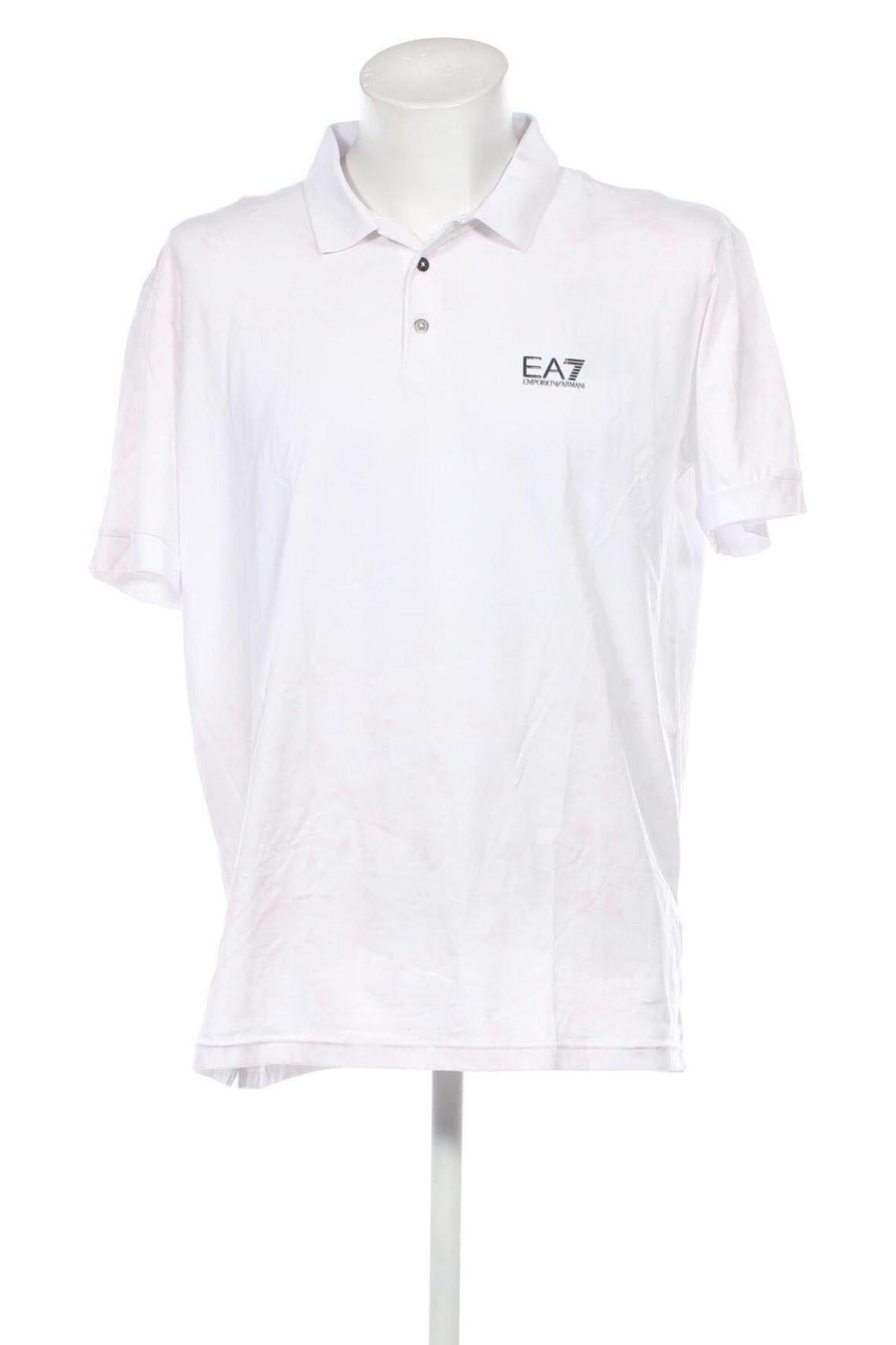 Ανδρικό t-shirt Emporio Armani, Μέγεθος 5XL, Χρώμα Λευκό, Τιμή 85,05 €