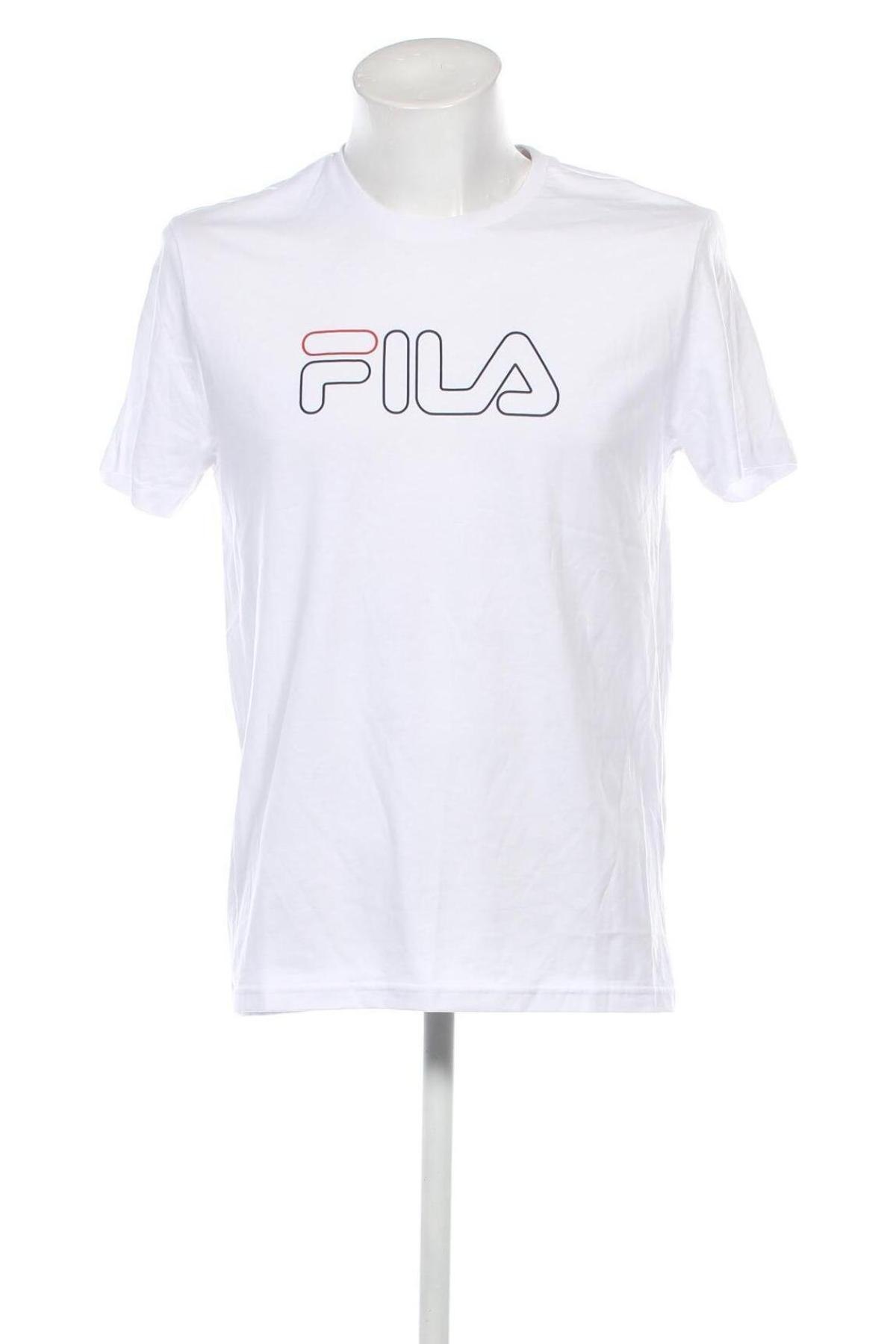 Мъжка тениска FILA, Размер M, Цвят Бял, Цена 52,70 лв.