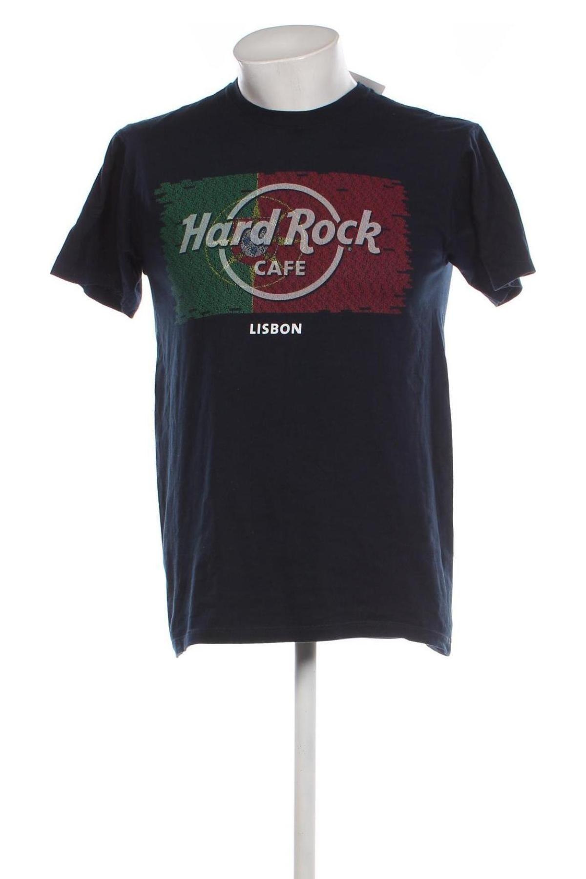 Herren T-Shirt Hard Rock, Größe M, Farbe Blau, Preis € 6,65