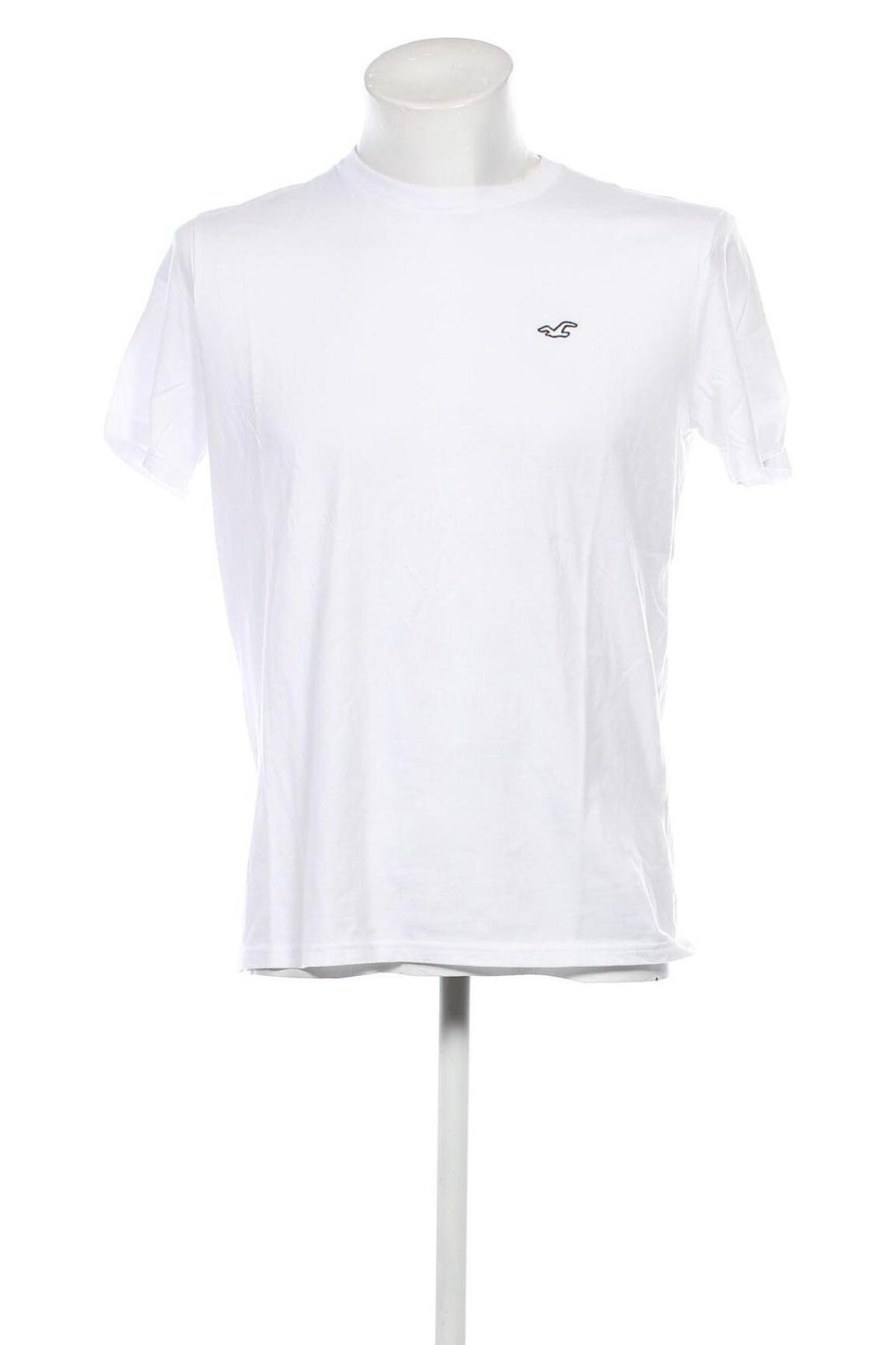 Мъжка тениска Hollister, Размер L, Цвят Бял, Цена 21,70 лв.