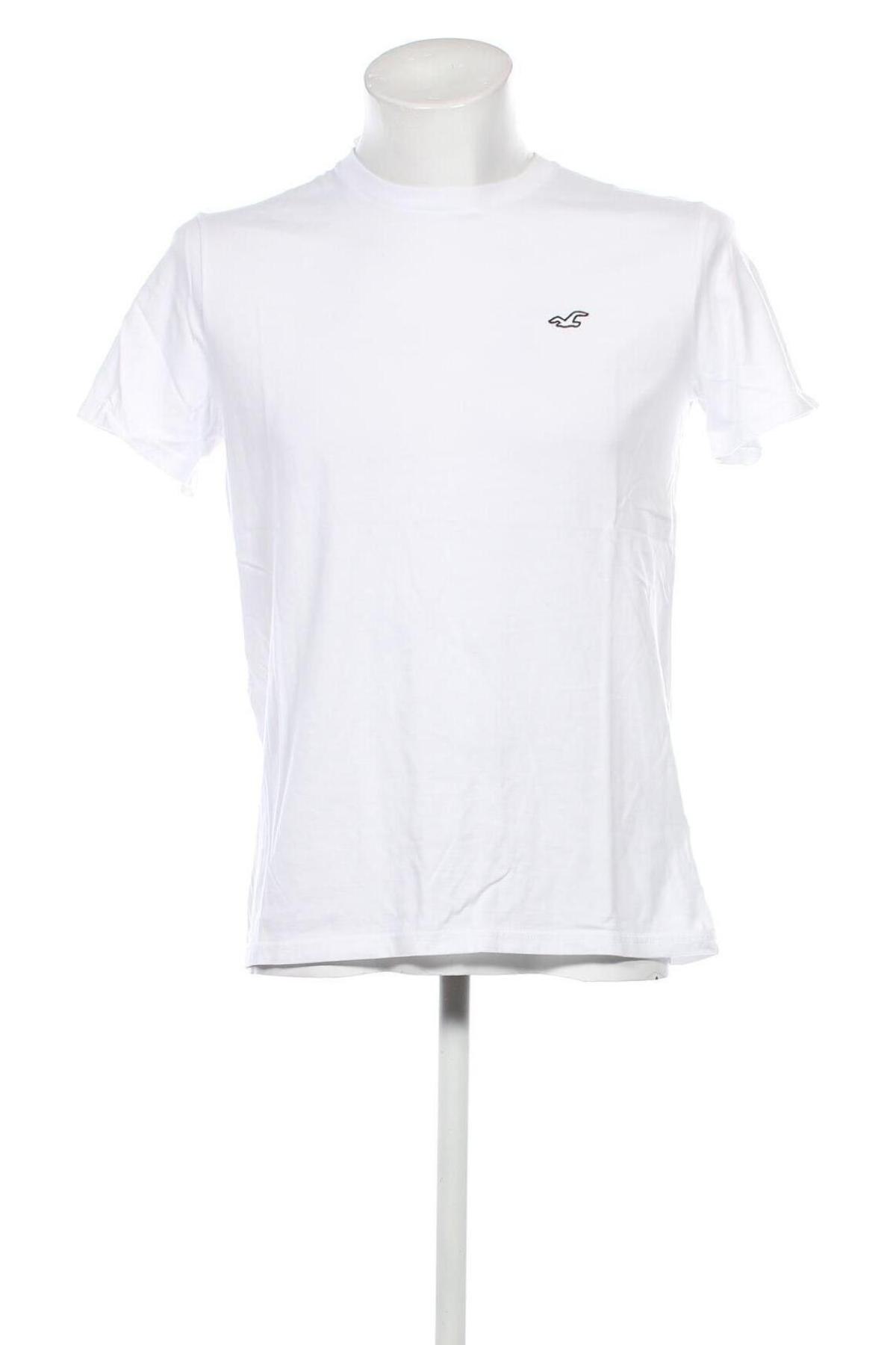 Ανδρικό t-shirt Hollister, Μέγεθος M, Χρώμα Λευκό, Τιμή 15,98 €