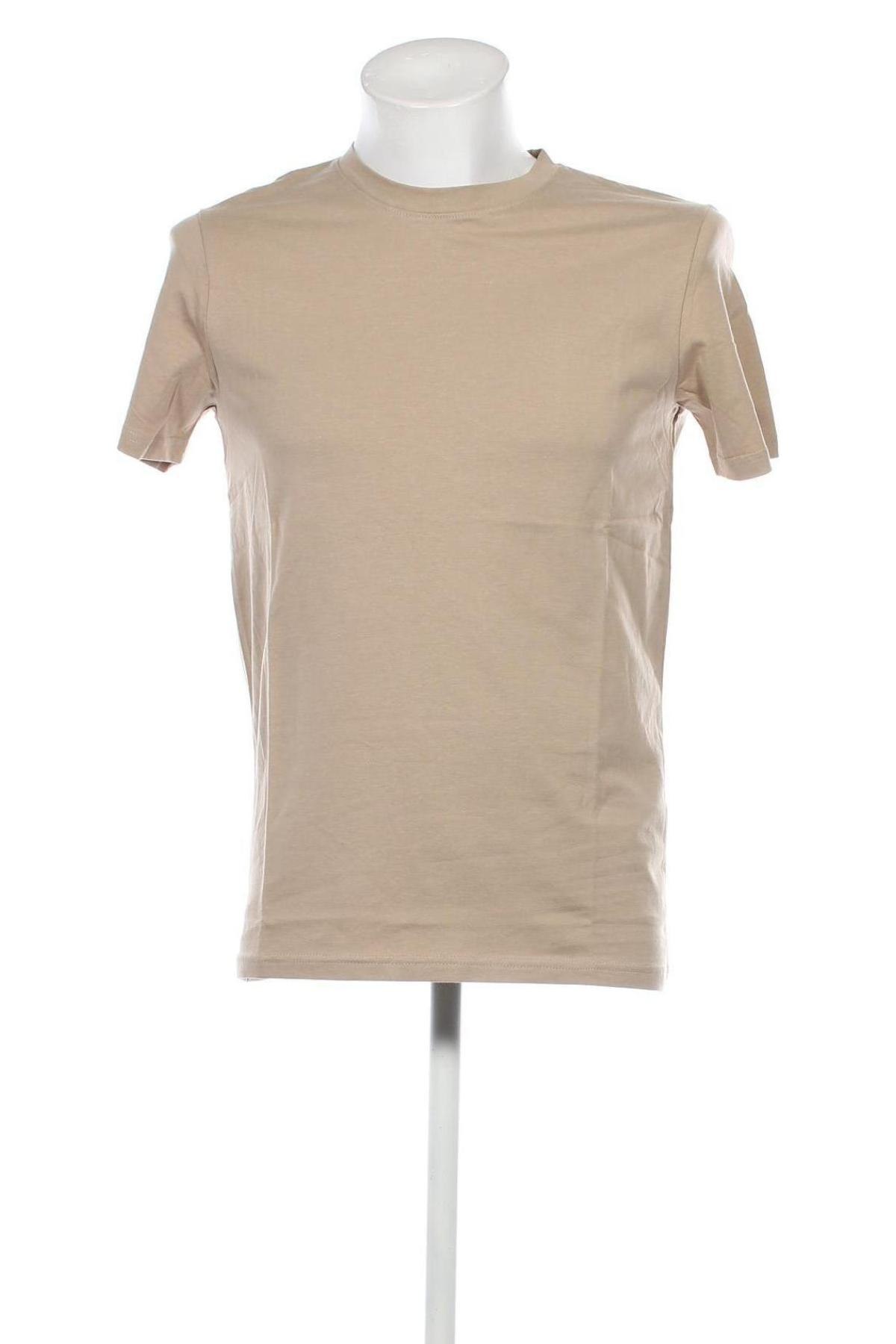 Herren T-Shirt Jack & Jones, Größe S, Farbe Beige, Preis € 21,65