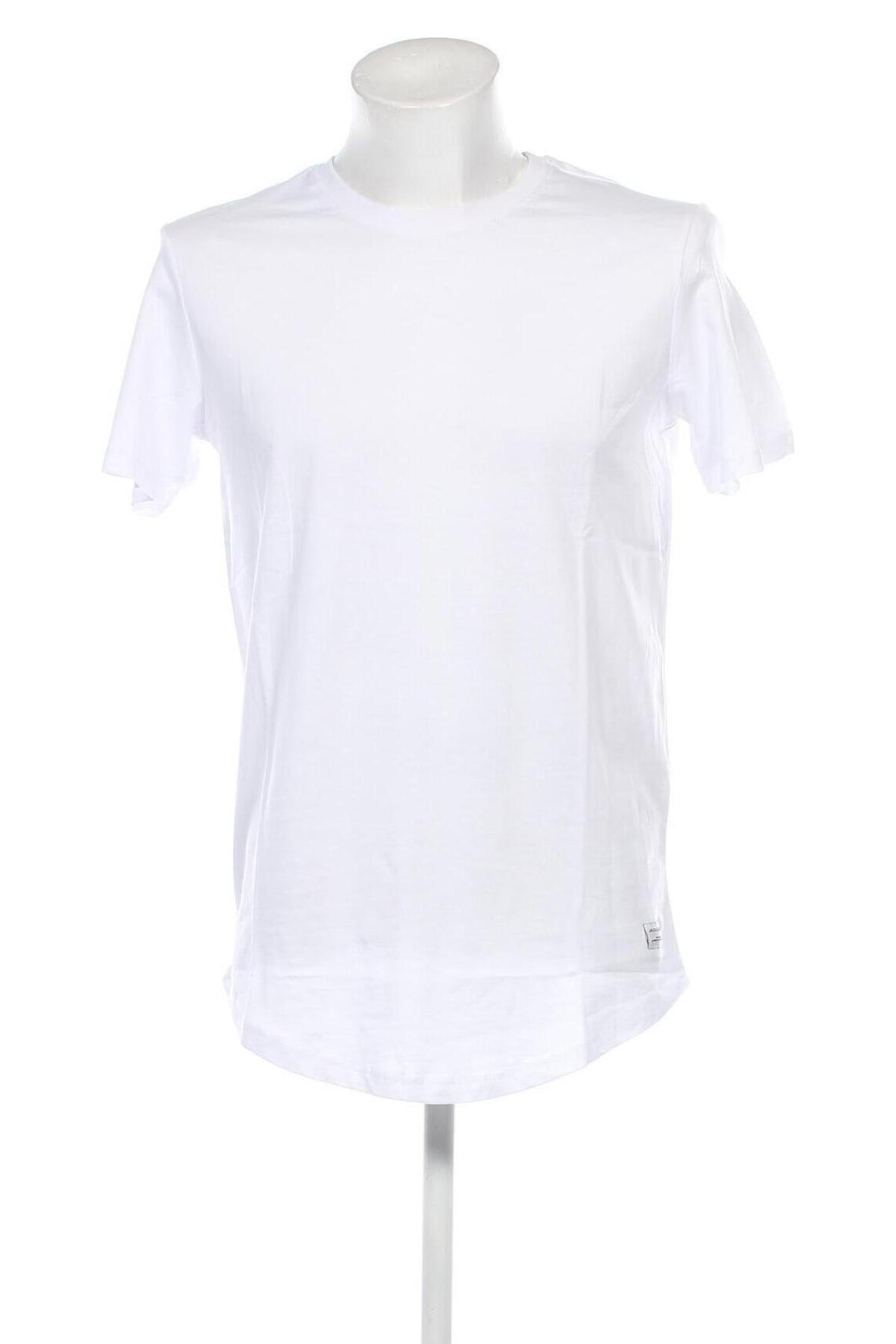 Herren T-Shirt Jack & Jones, Größe M, Farbe Weiß, Preis 10,83 €