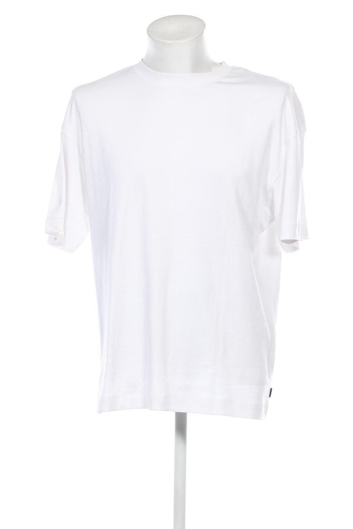 Herren T-Shirt Jack & Jones, Größe L, Farbe Weiß, Preis € 14,07