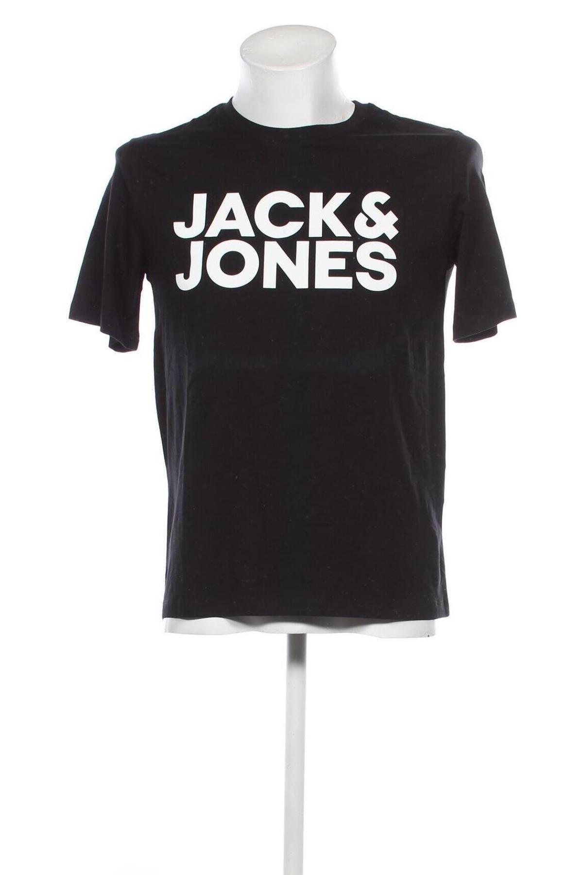 Tricou de bărbați Jack & Jones, Mărime S, Culoare Negru, Preț 138,16 Lei