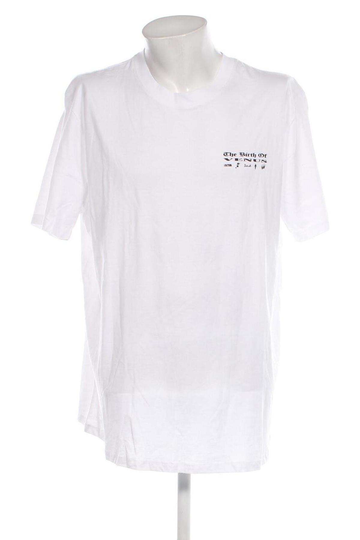 Herren T-Shirt Jack & Jones, Größe 3XL, Farbe Weiß, Preis 18,40 €