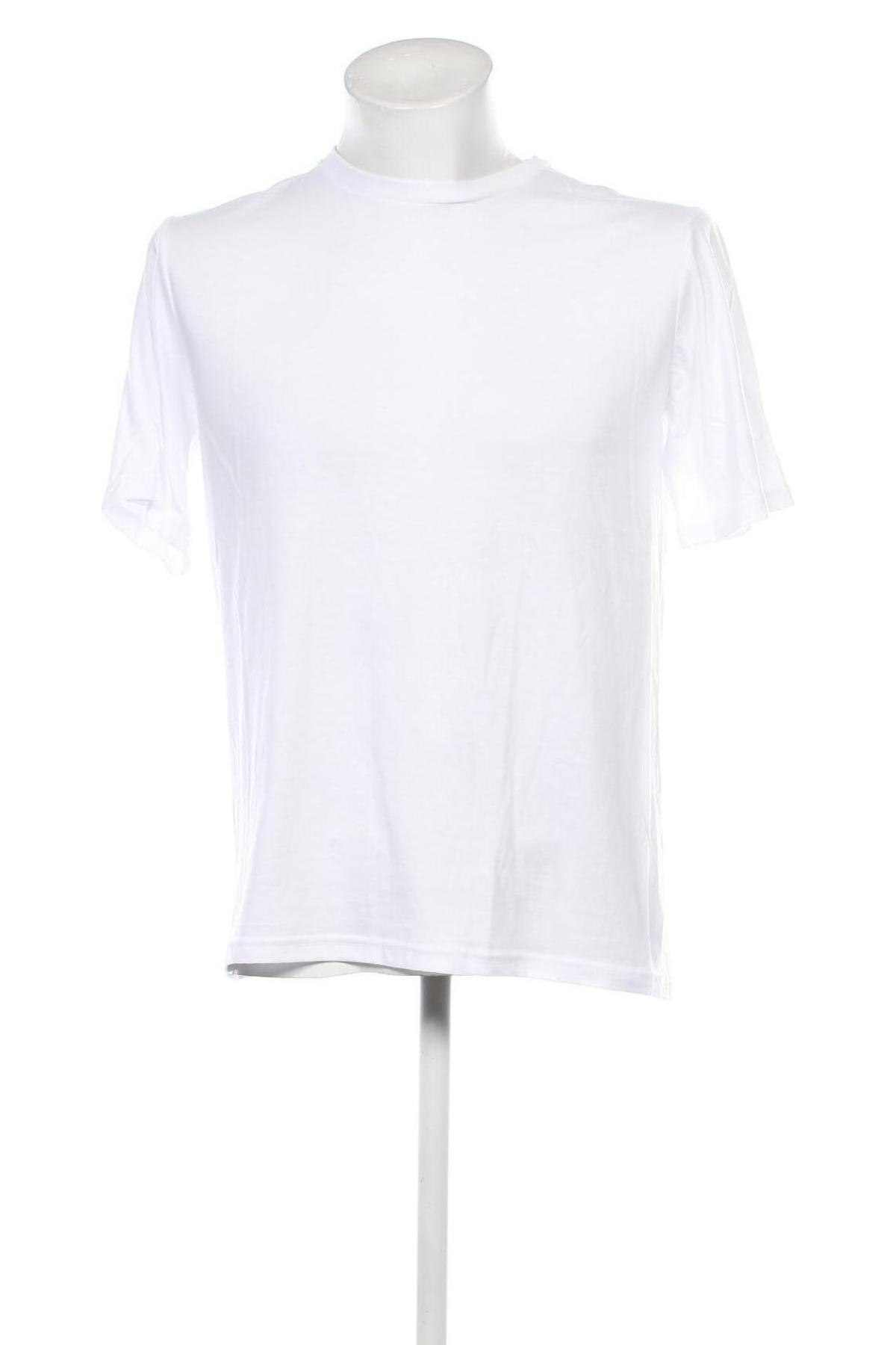 Ανδρικό t-shirt Jack & Jones, Μέγεθος M, Χρώμα Λευκό, Τιμή 18,40 €