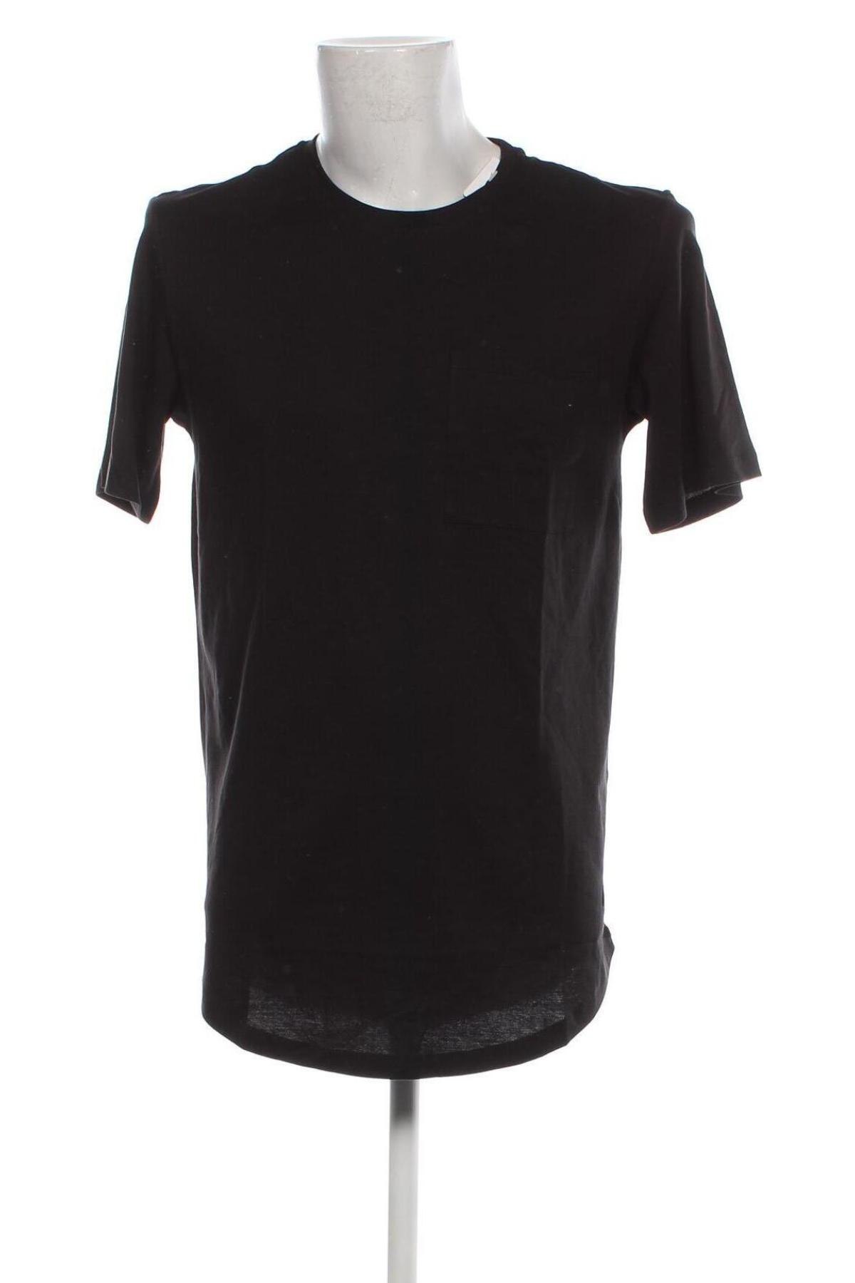 Мъжка тениска Jack & Jones, Размер L, Цвят Черен, Цена 27,30 лв.