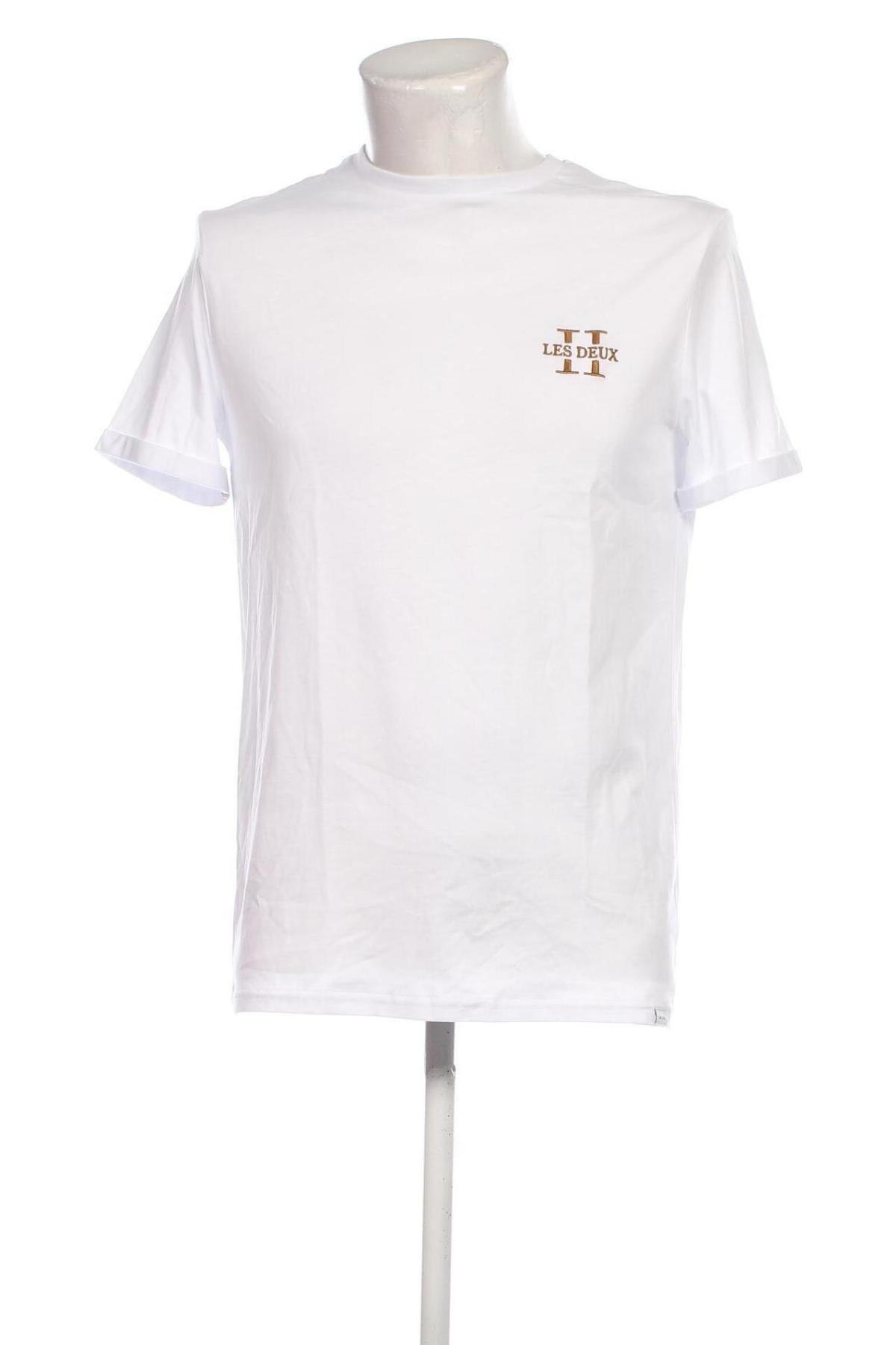 Herren T-Shirt Les Deux, Größe M, Farbe Weiß, Preis 27,43 €