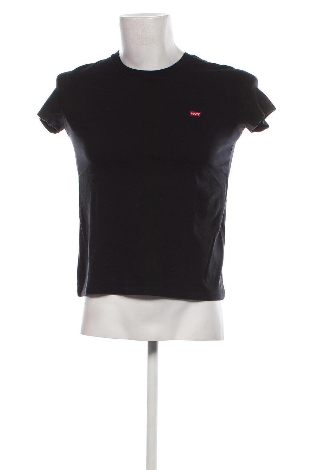 Мъжка тениска Levi's, Размер S, Цвят Черен, Цена 47,60 лв.
