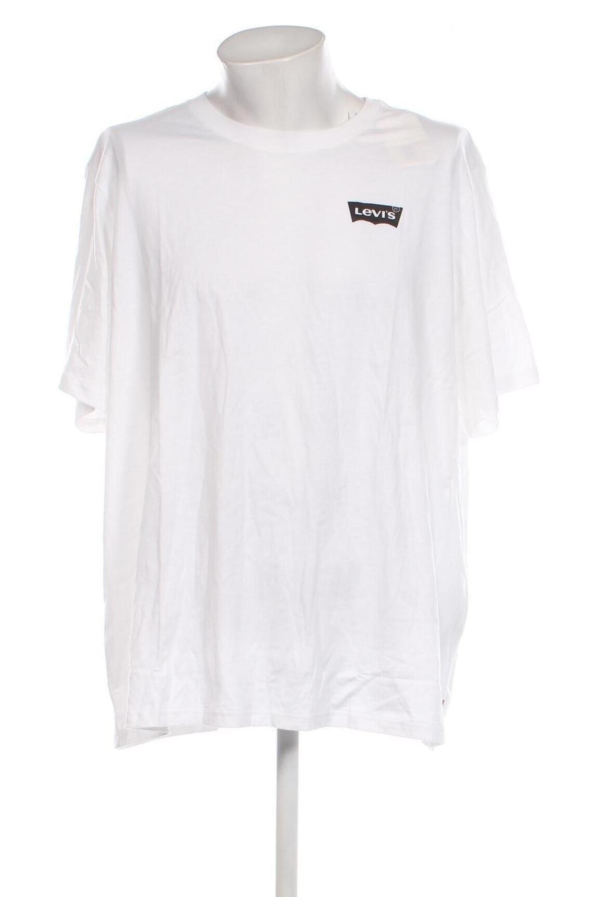 Herren T-Shirt Levi's, Größe XXL, Farbe Weiß, Preis 27,43 €