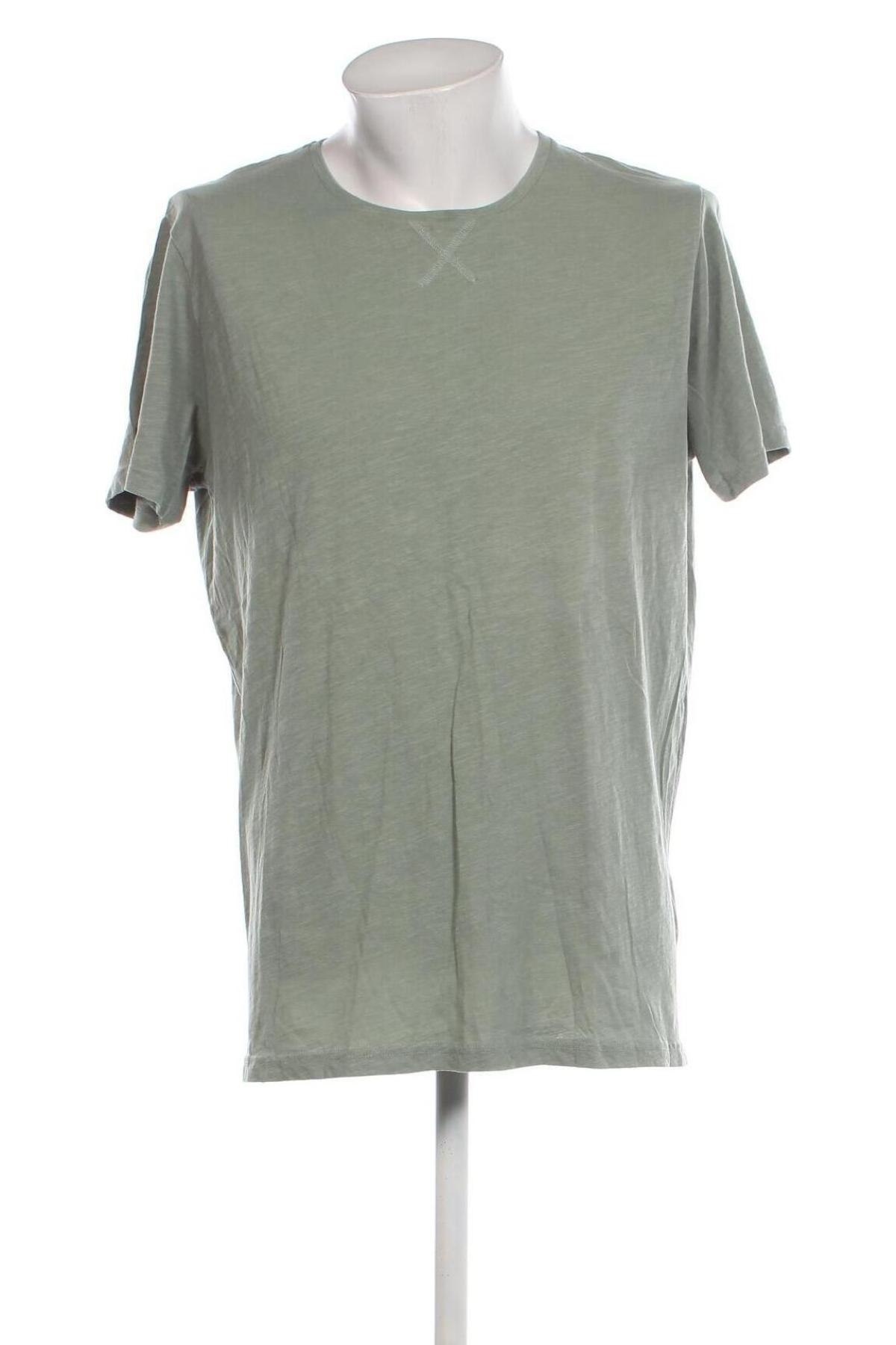 Ανδρικό t-shirt Livergy, Μέγεθος L, Χρώμα Πράσινο, Τιμή 12,63 €