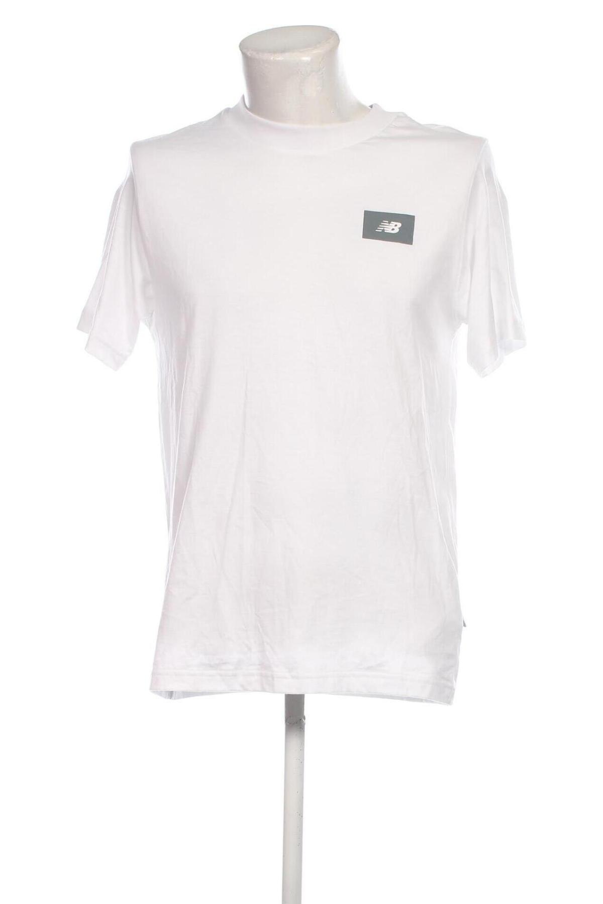 Herren T-Shirt New Balance, Größe M, Farbe Weiß, Preis € 28,76