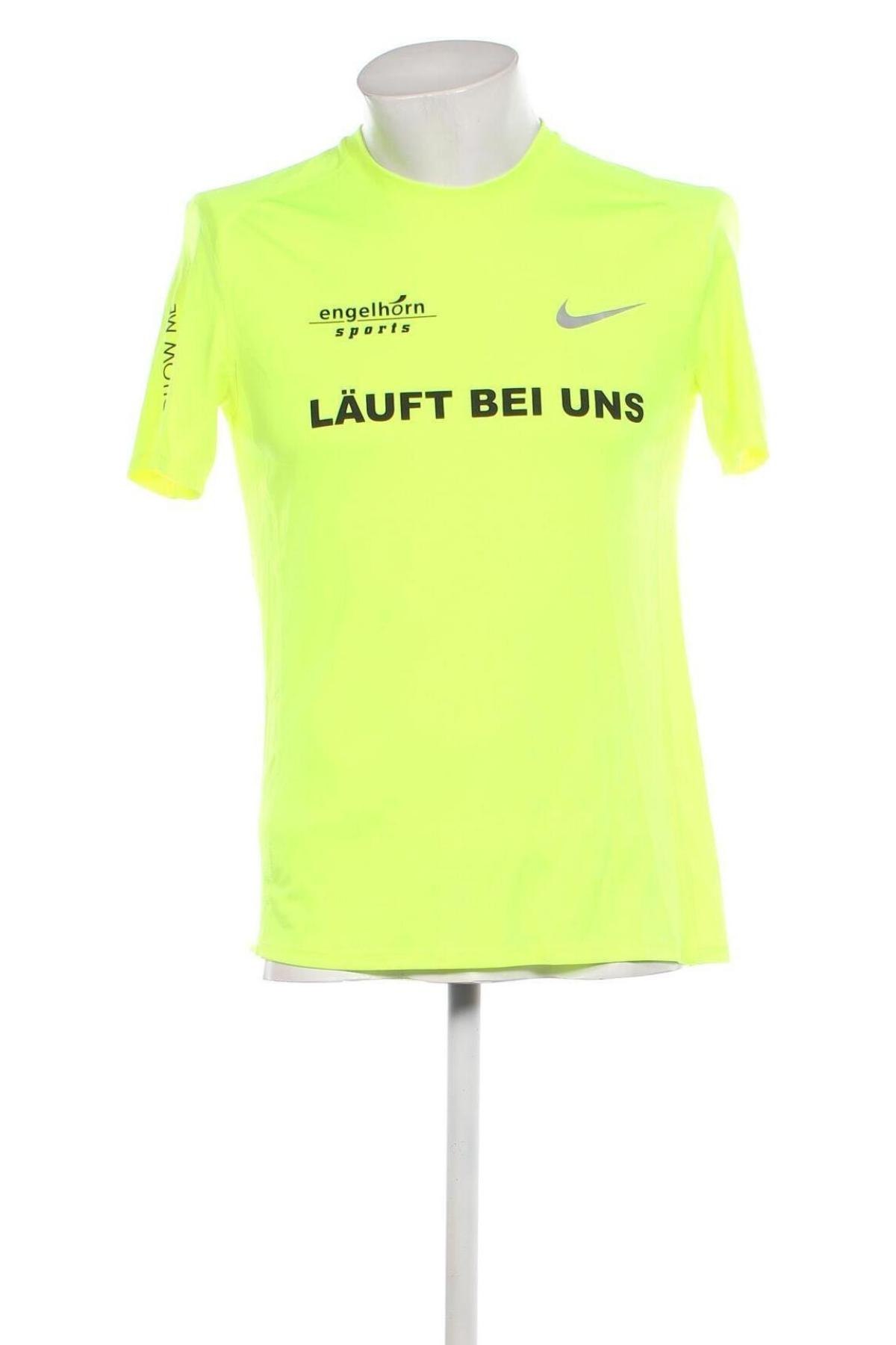 Herren T-Shirt Nike Running, Größe M, Farbe Grün, Preis € 13,81