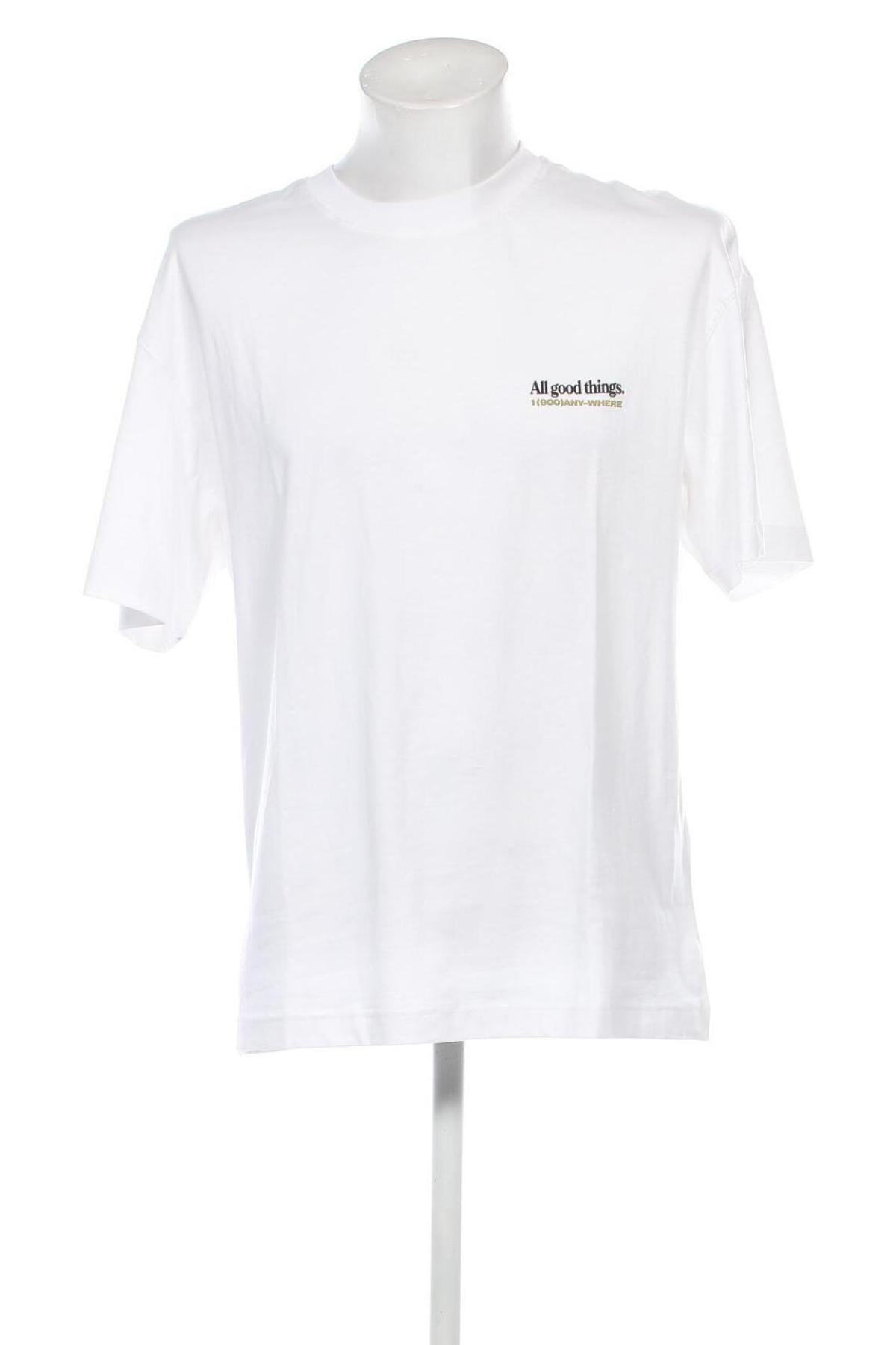 Męski T-shirt Originals By Jack & Jones, Rozmiar L, Kolor Biały, Cena 82,63 zł
