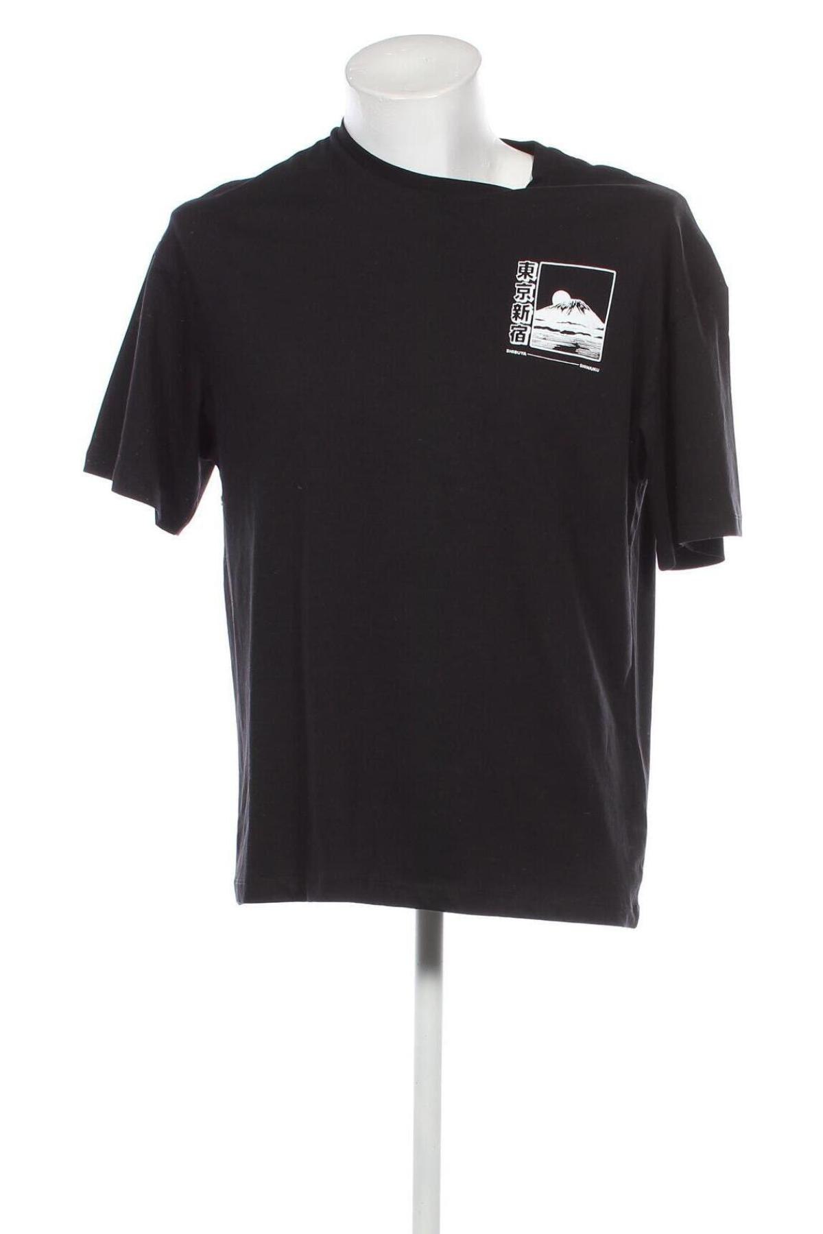 Мъжка тениска Originals By Jack & Jones, Размер S, Цвят Черен, Цена 31,00 лв.