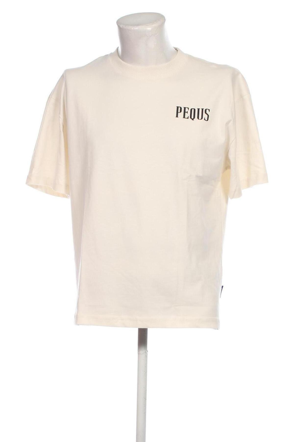 Ανδρικό t-shirt PEQUS, Μέγεθος M, Χρώμα Εκρού, Τιμή 24,54 €