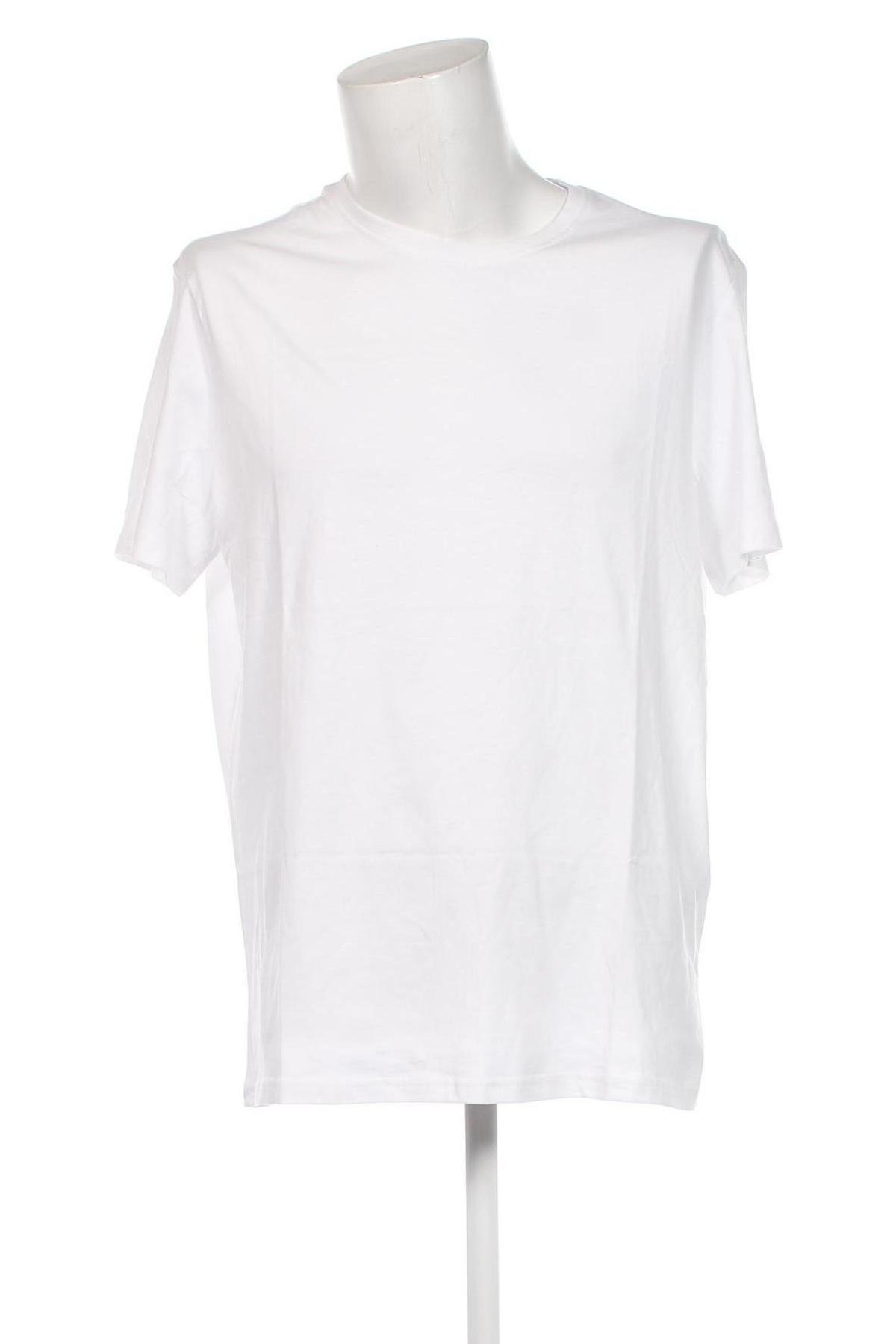 Ανδρικό t-shirt Pier One, Μέγεθος XXL, Χρώμα Λευκό, Τιμή 10,82 €