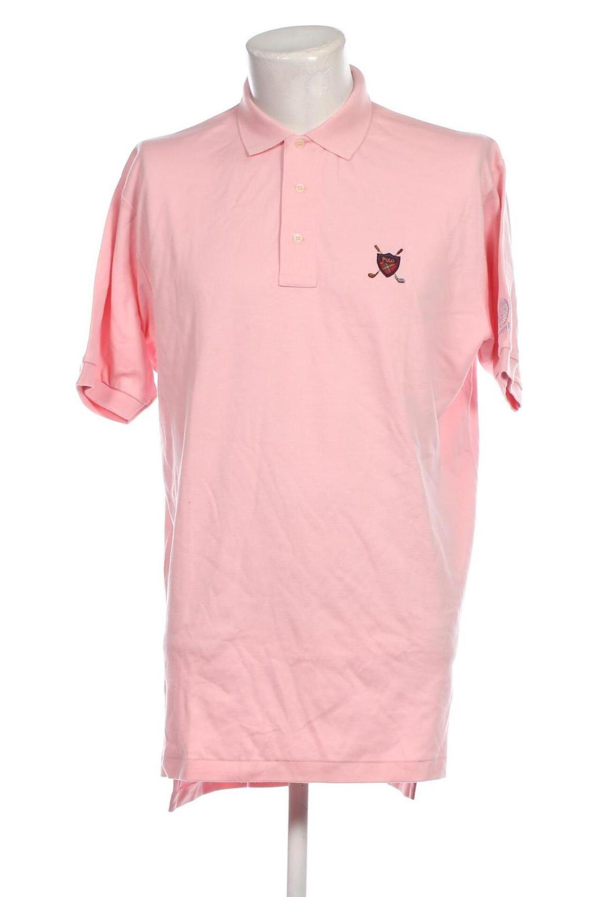 Мъжка тениска Polo By Ralph Lauren, Размер L, Цвят Розов, Цена 146,00 лв.