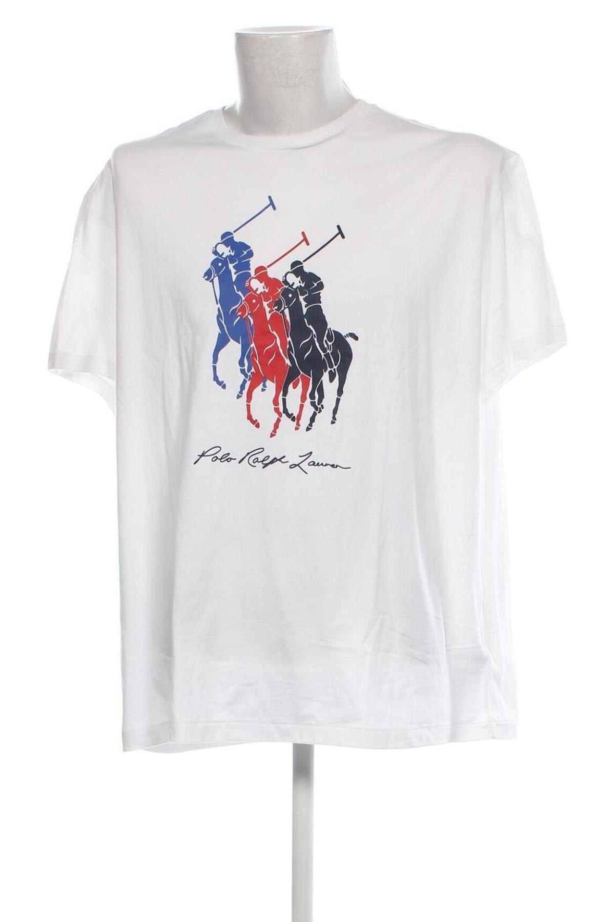 Pánske tričko  Polo By Ralph Lauren, Veľkosť XL, Farba Biela, Cena  67,73 €