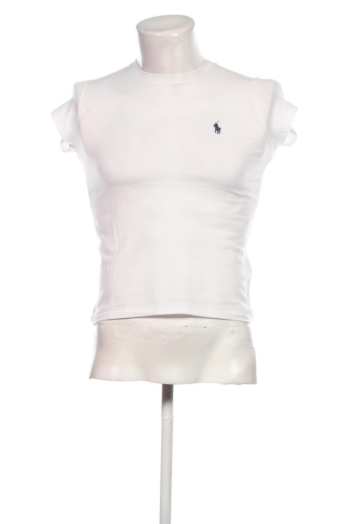Herren T-Shirt Polo By Ralph Lauren, Größe XS, Farbe Weiß, Preis 75,26 €