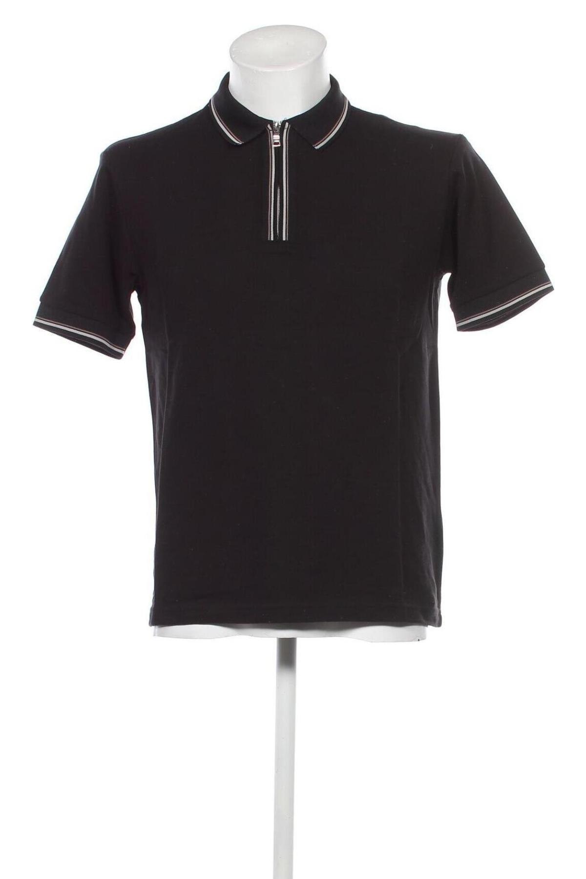 Herren T-Shirt River Island, Größe M, Farbe Schwarz, Preis € 15,18
