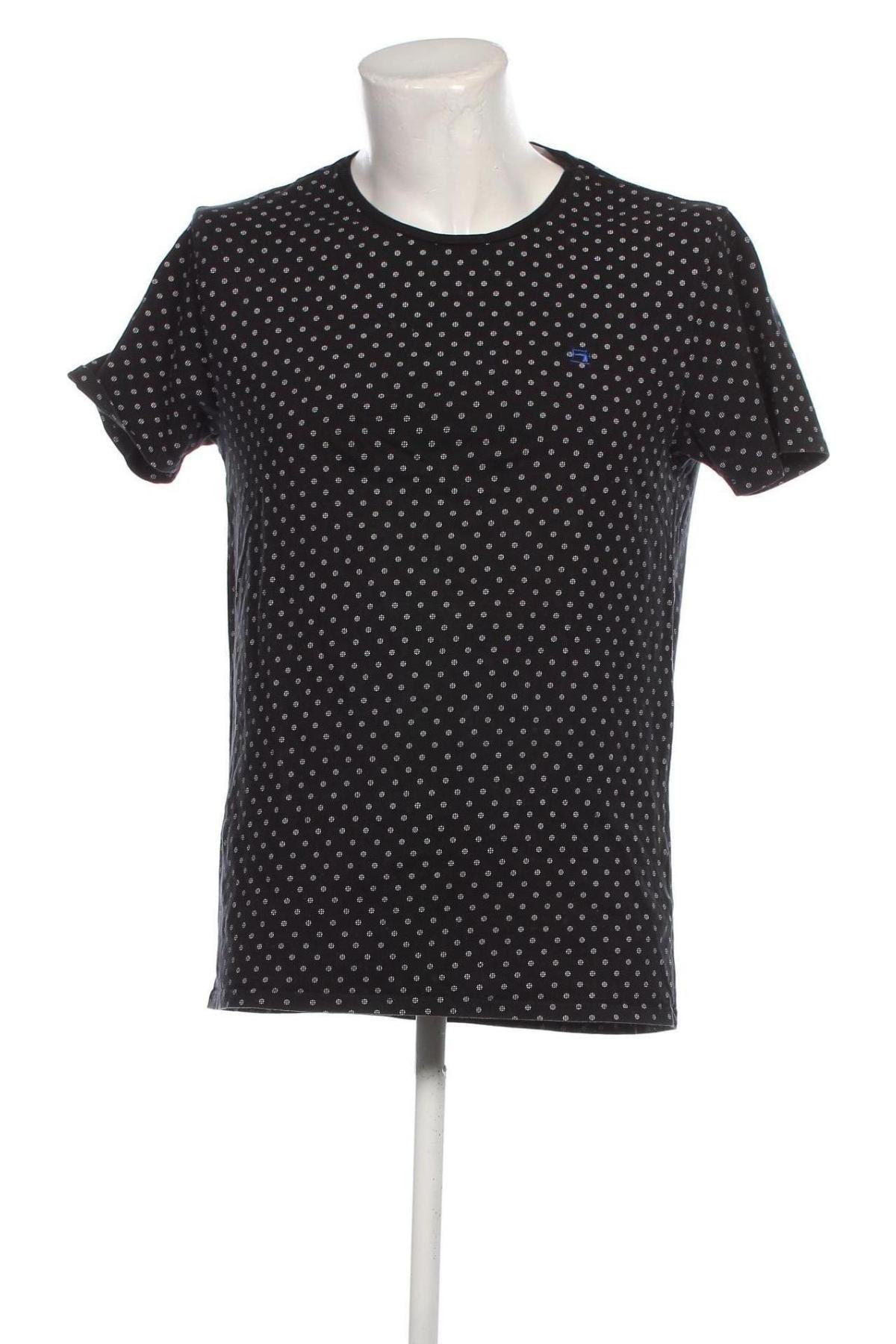 Tricou de bărbați Scotch & Soda, Mărime L, Culoare Negru, Preț 86,66 Lei