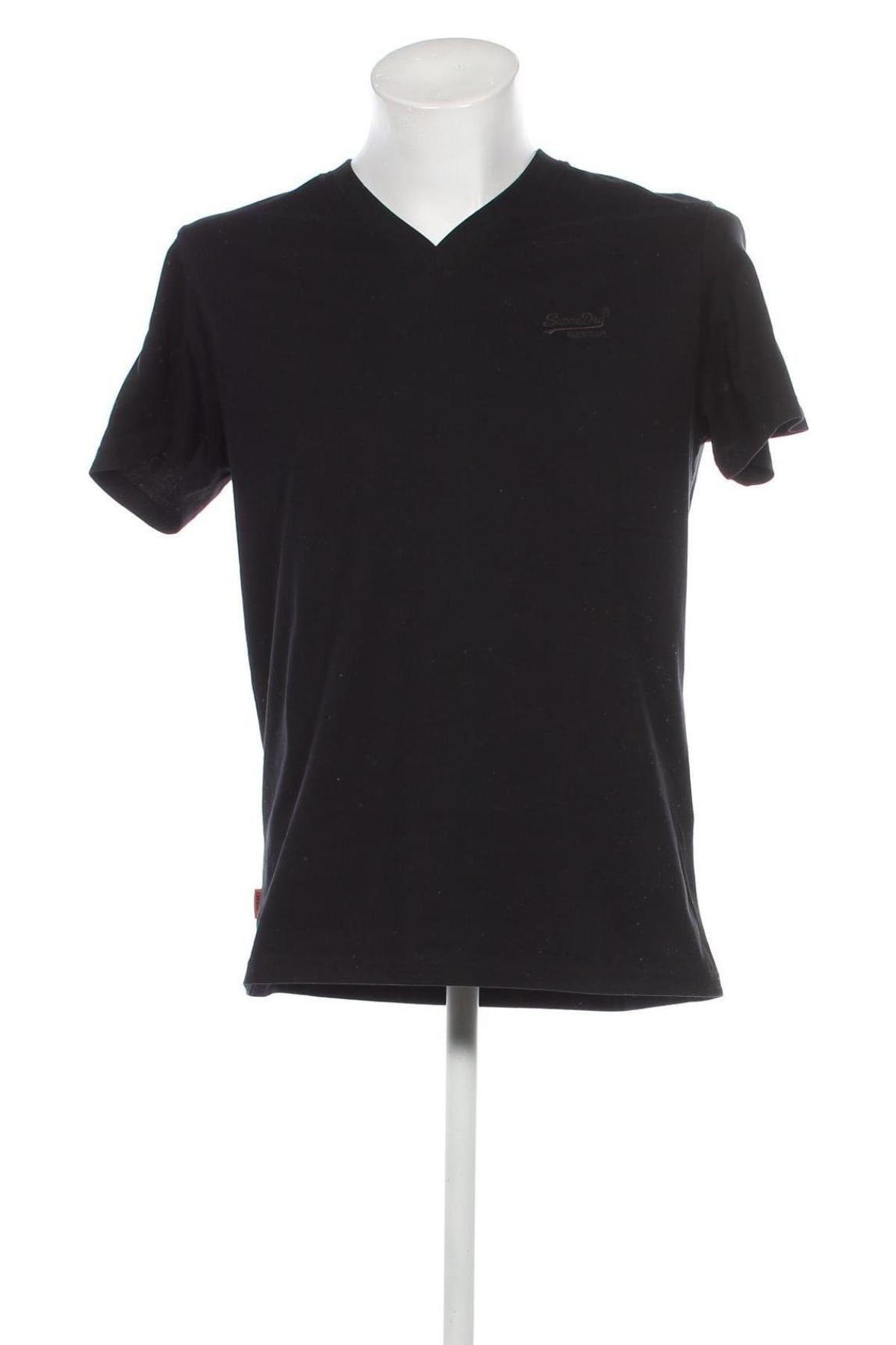 Мъжка тениска Superdry, Размер XL, Цвят Черен, Цена 36,00 лв.