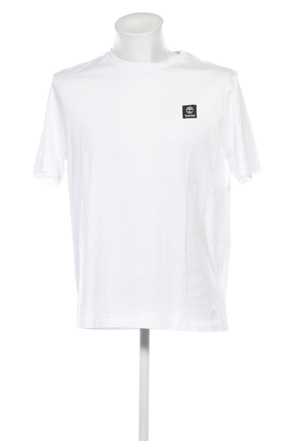 Мъжка тениска Timberland, Размер M, Цвят Бял, Цена 68,40 лв.