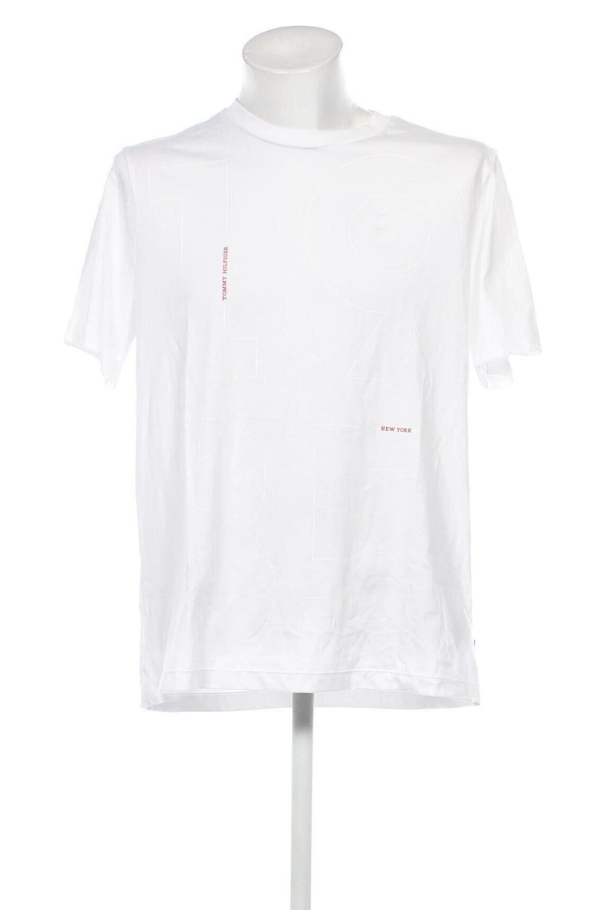 Ανδρικό t-shirt Tommy Hilfiger, Μέγεθος M, Χρώμα Λευκό, Τιμή 29,77 €