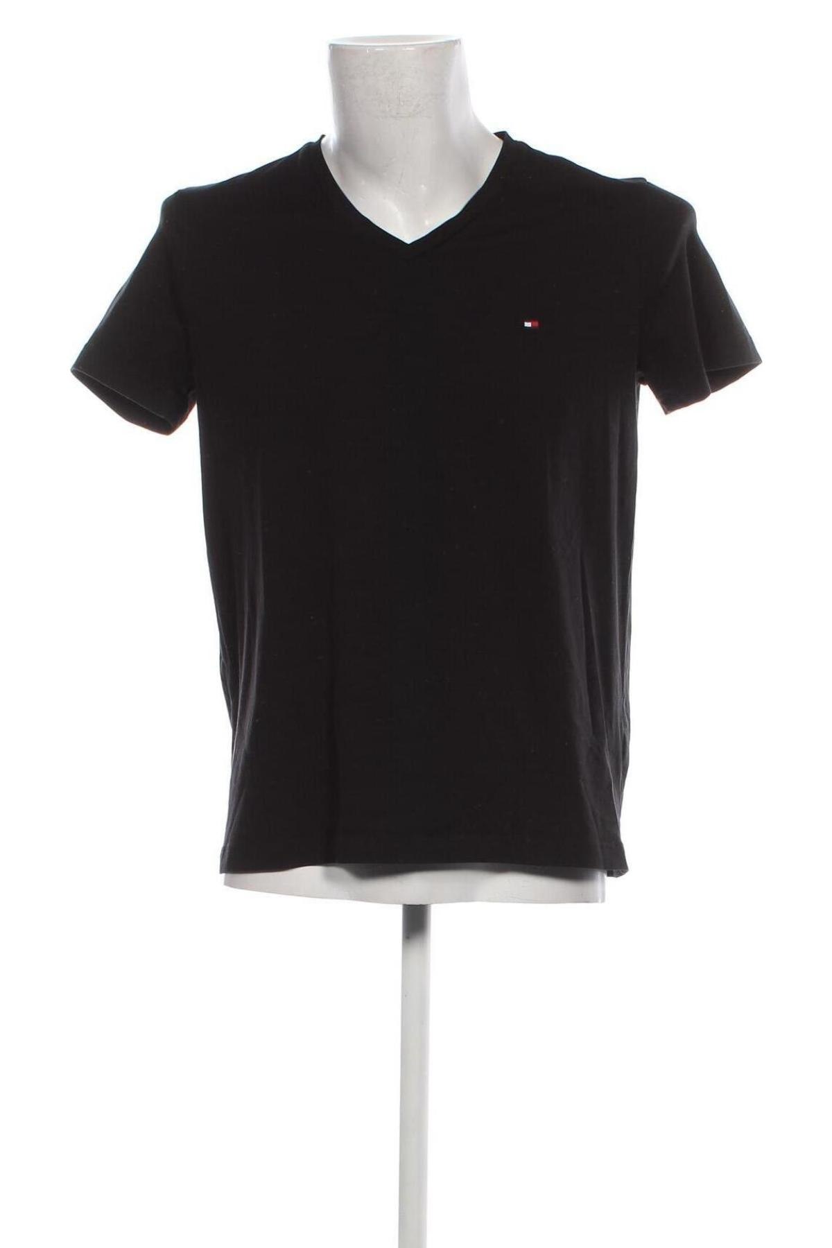 Tricou de bărbați Tommy Hilfiger, Mărime S, Culoare Negru, Preț 227,96 Lei