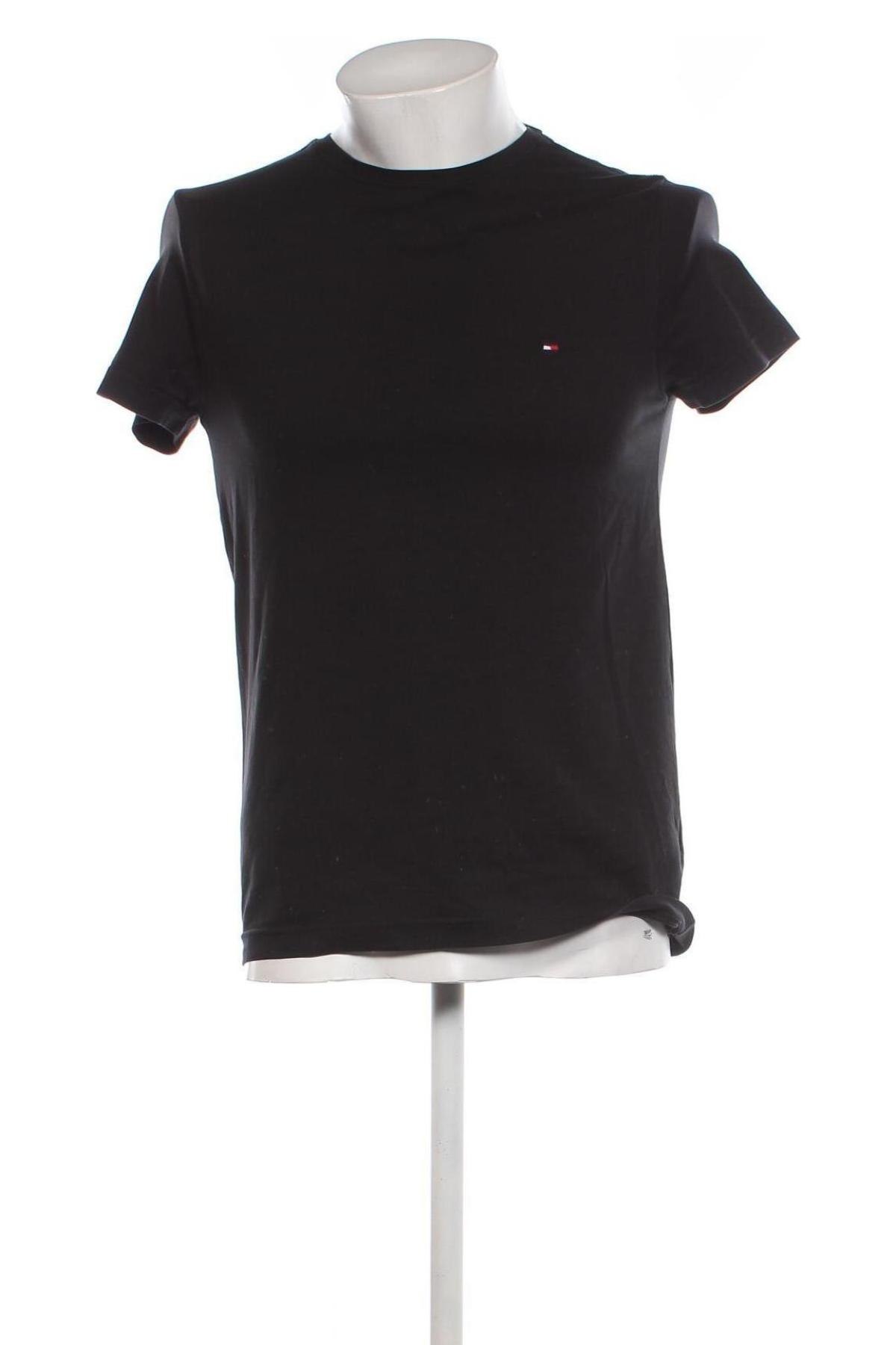 Ανδρικό t-shirt Tommy Hilfiger, Μέγεθος M, Χρώμα Μαύρο, Τιμή 17,39 €