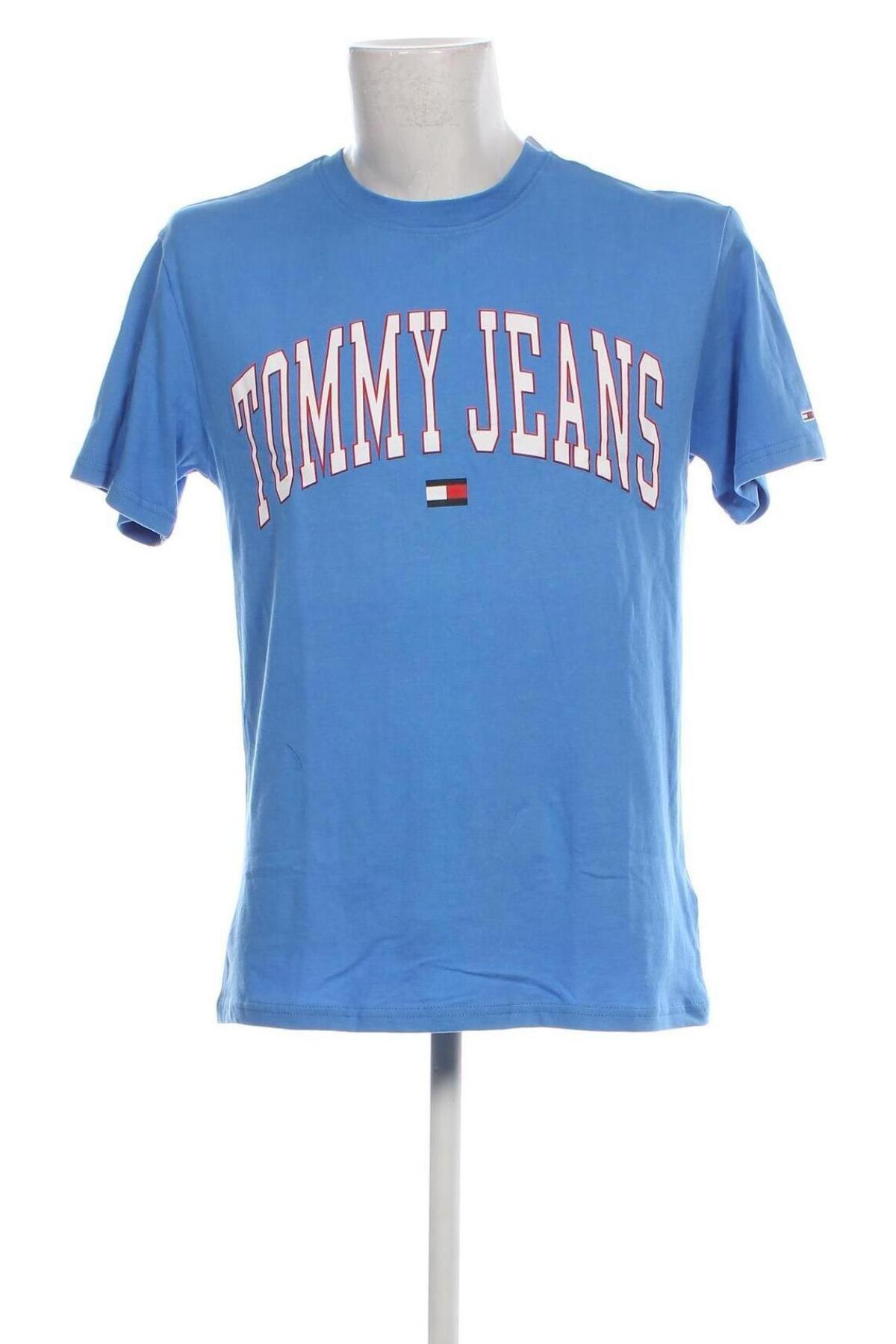 Férfi póló Tommy Jeans, Méret M, Szín Kék, Ár 14 651 Ft