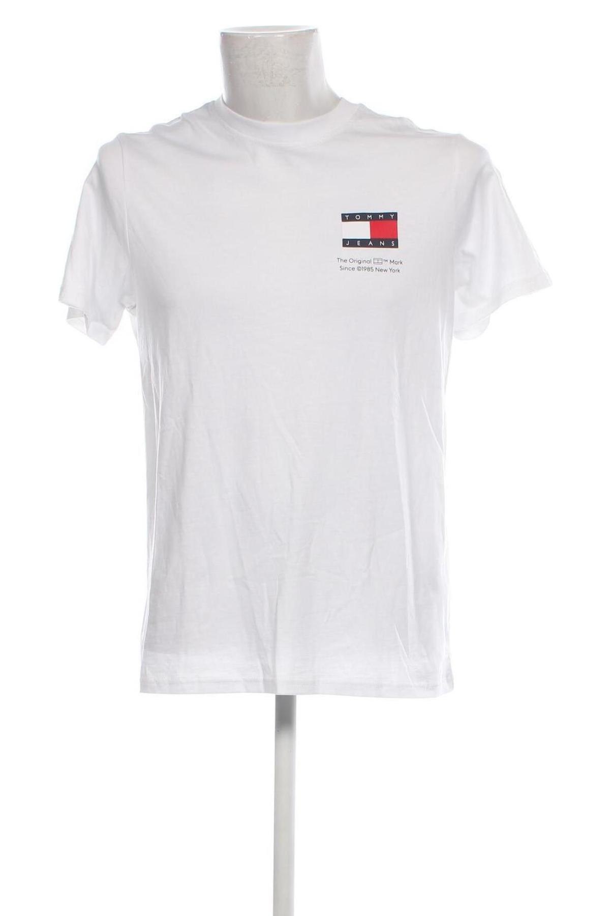 Herren T-Shirt Tommy Jeans, Größe M, Farbe Weiß, Preis € 39,69