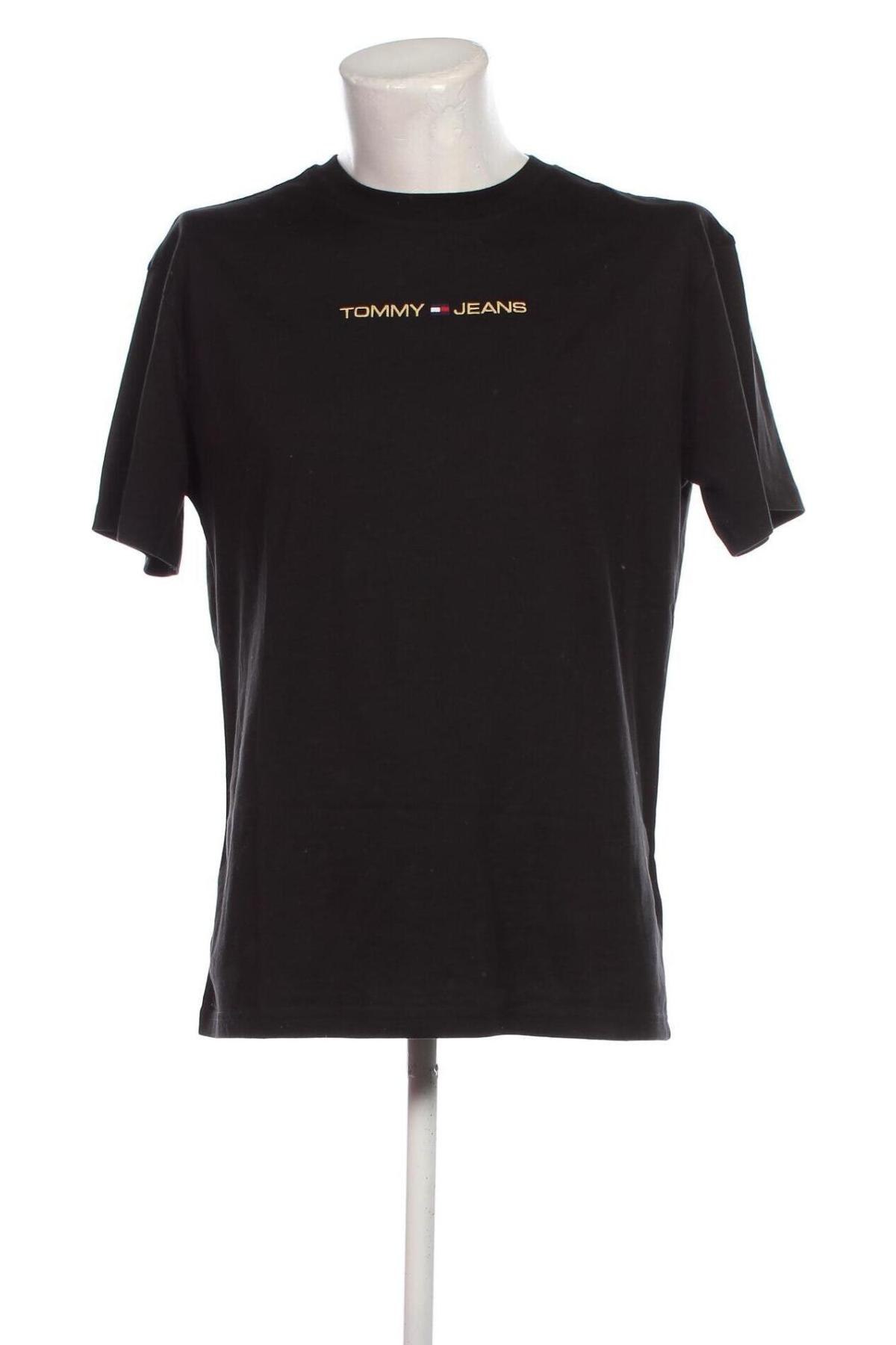 Ανδρικό t-shirt Tommy Jeans, Μέγεθος M, Χρώμα Μαύρο, Τιμή 31,75 €