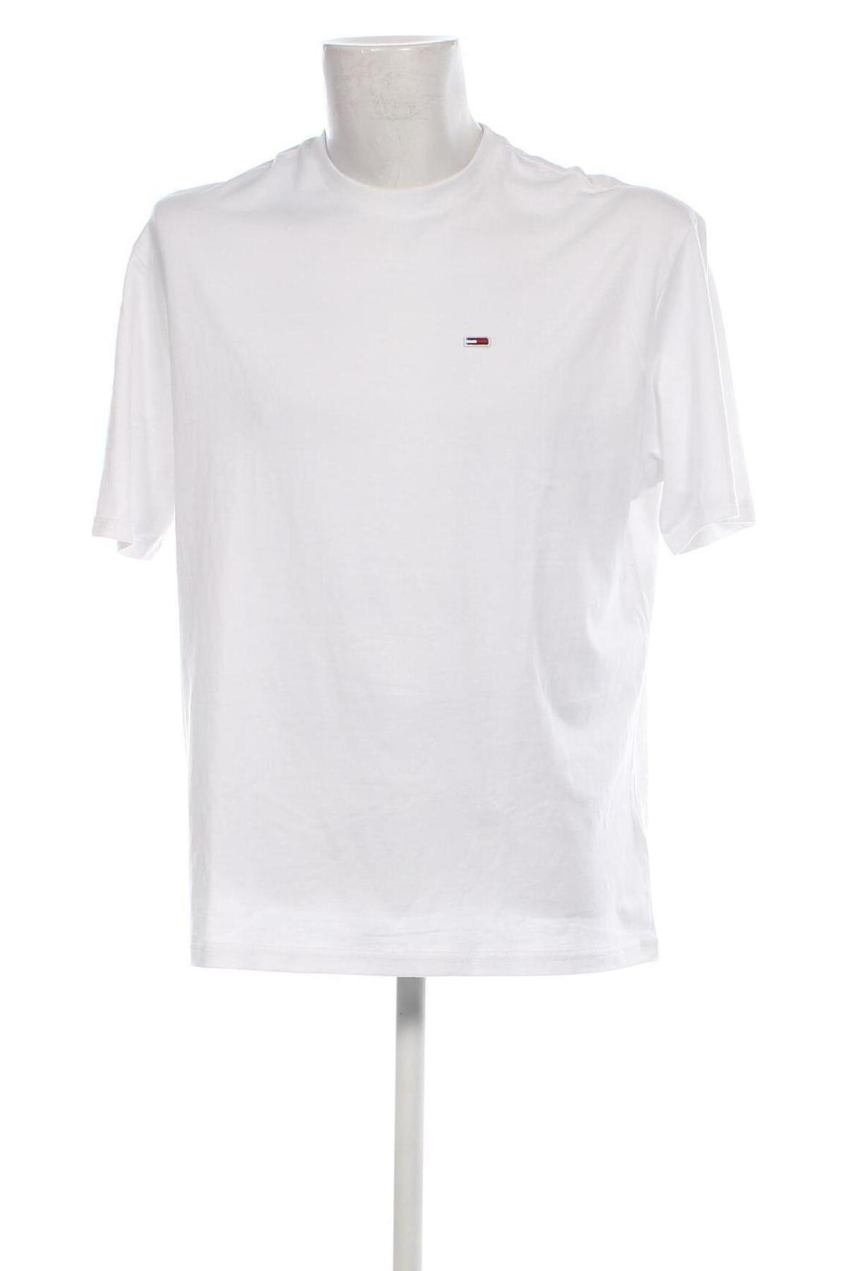 Pánské tričko  Tommy Jeans, Velikost S, Barva Bílá, Cena  1 004,00 Kč