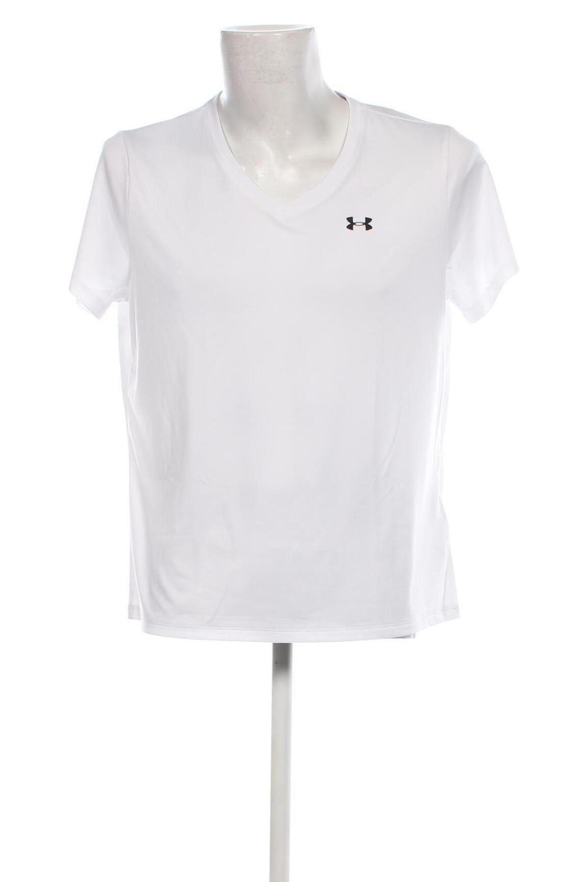 Мъжка тениска Under Armour, Размер XL, Цвят Бял, Цена 52,70 лв.