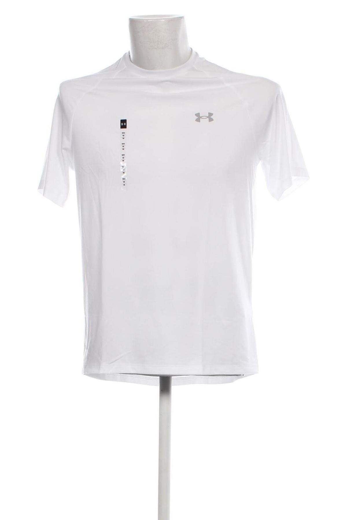 Męski T-shirt Under Armour, Rozmiar M, Kolor Biały, Cena 140,47 zł