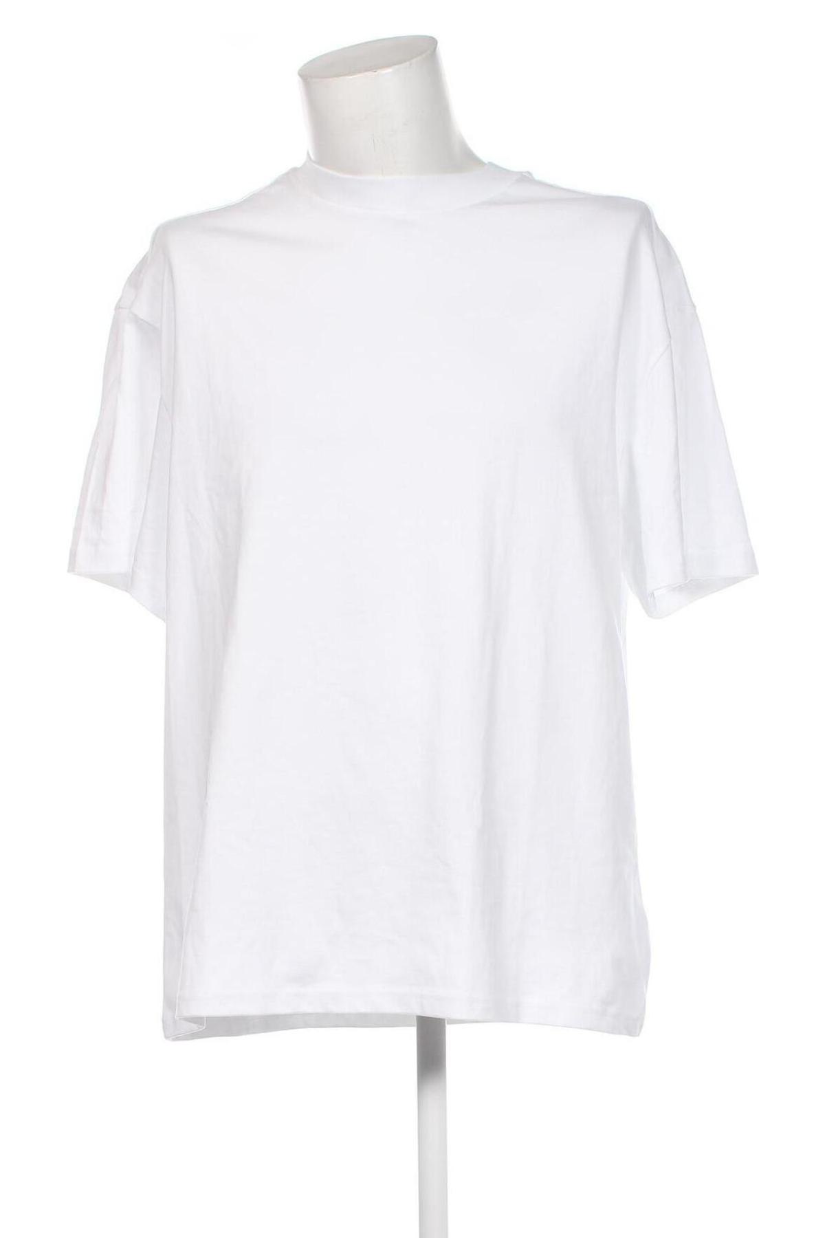 Herren T-Shirt Weekday, Größe M, Farbe Weiß, Preis 16,49 €