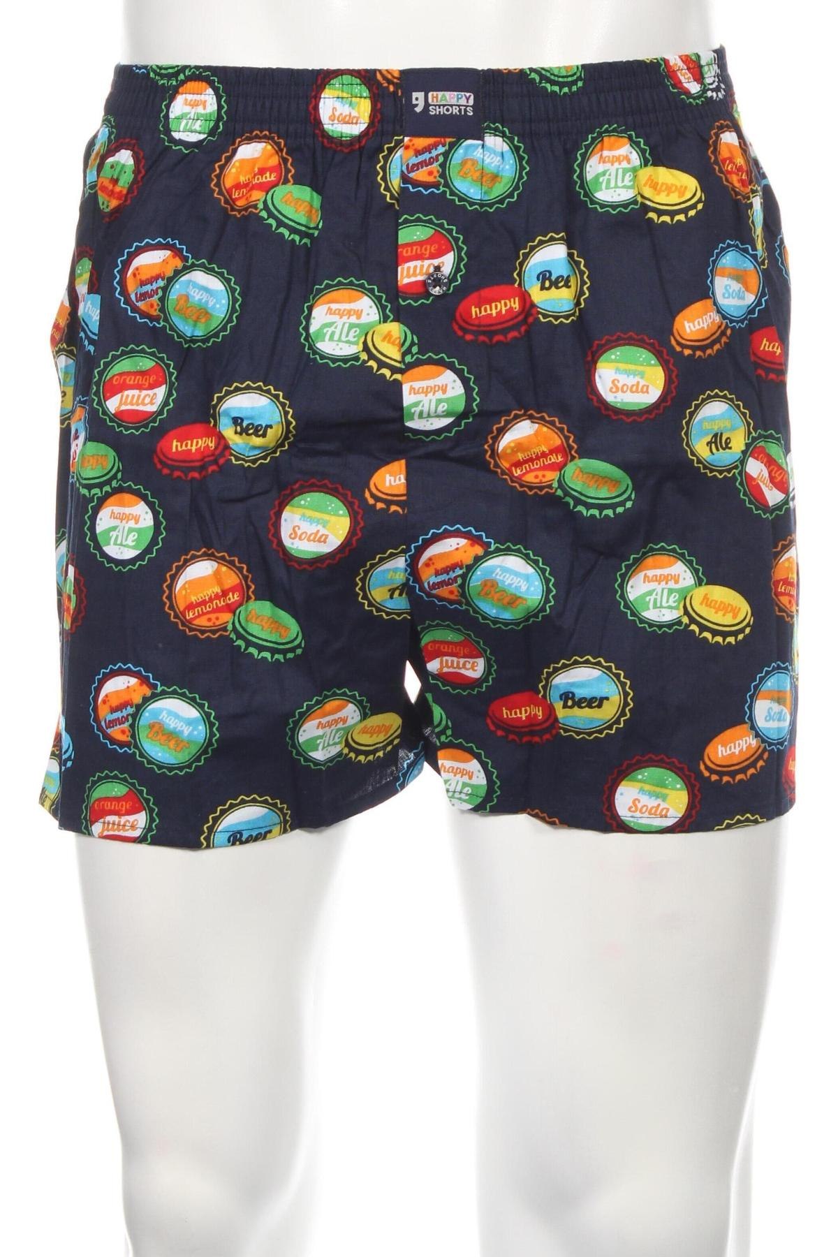 Ανδρικά μποξεράκια Happy Shorts, Μέγεθος XL, Χρώμα Πολύχρωμο, Τιμή 12,06 €