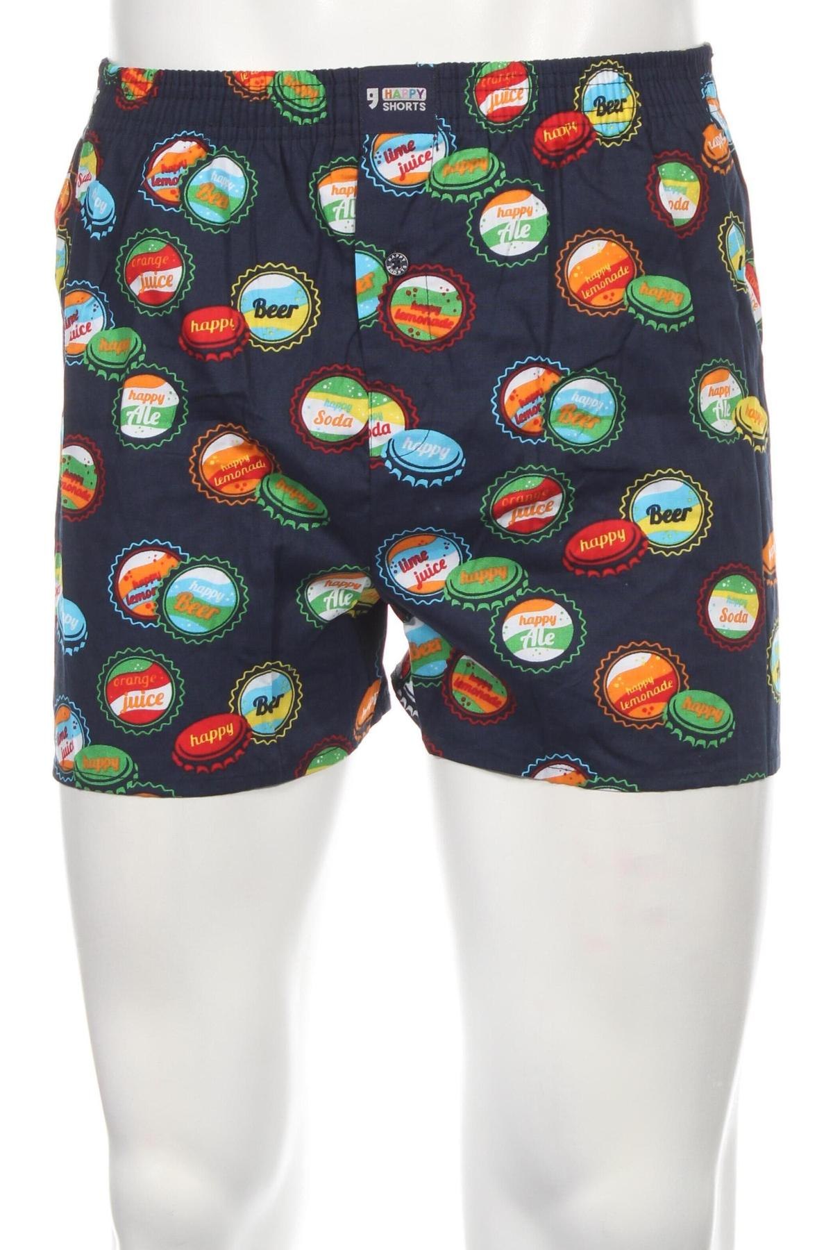 Bokserki męskie Happy Shorts, Rozmiar M, Kolor Kolorowy, Cena 95,96 zł