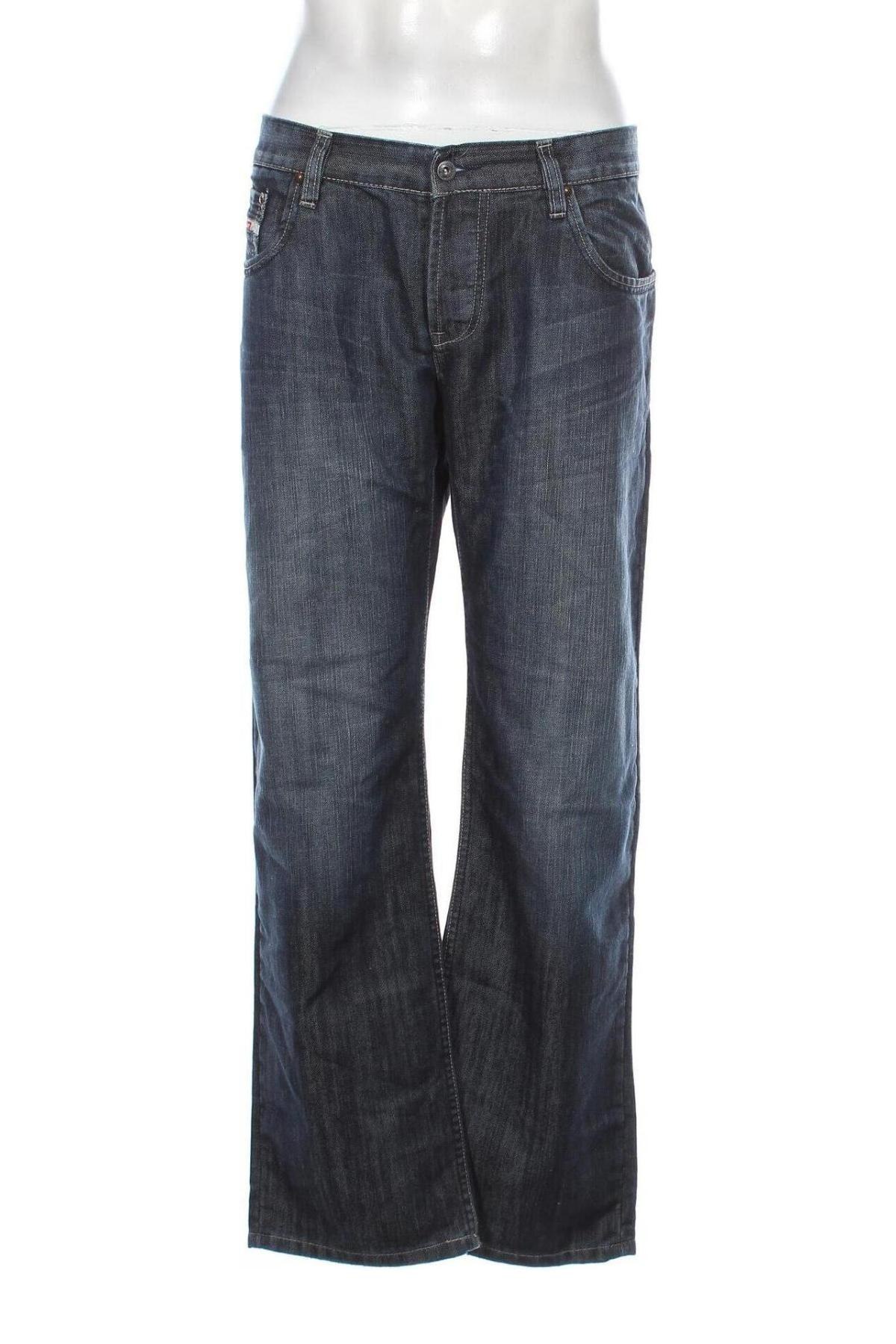 Męskie jeansy Diesel, Rozmiar XL, Kolor Niebieski, Cena 174,32 zł